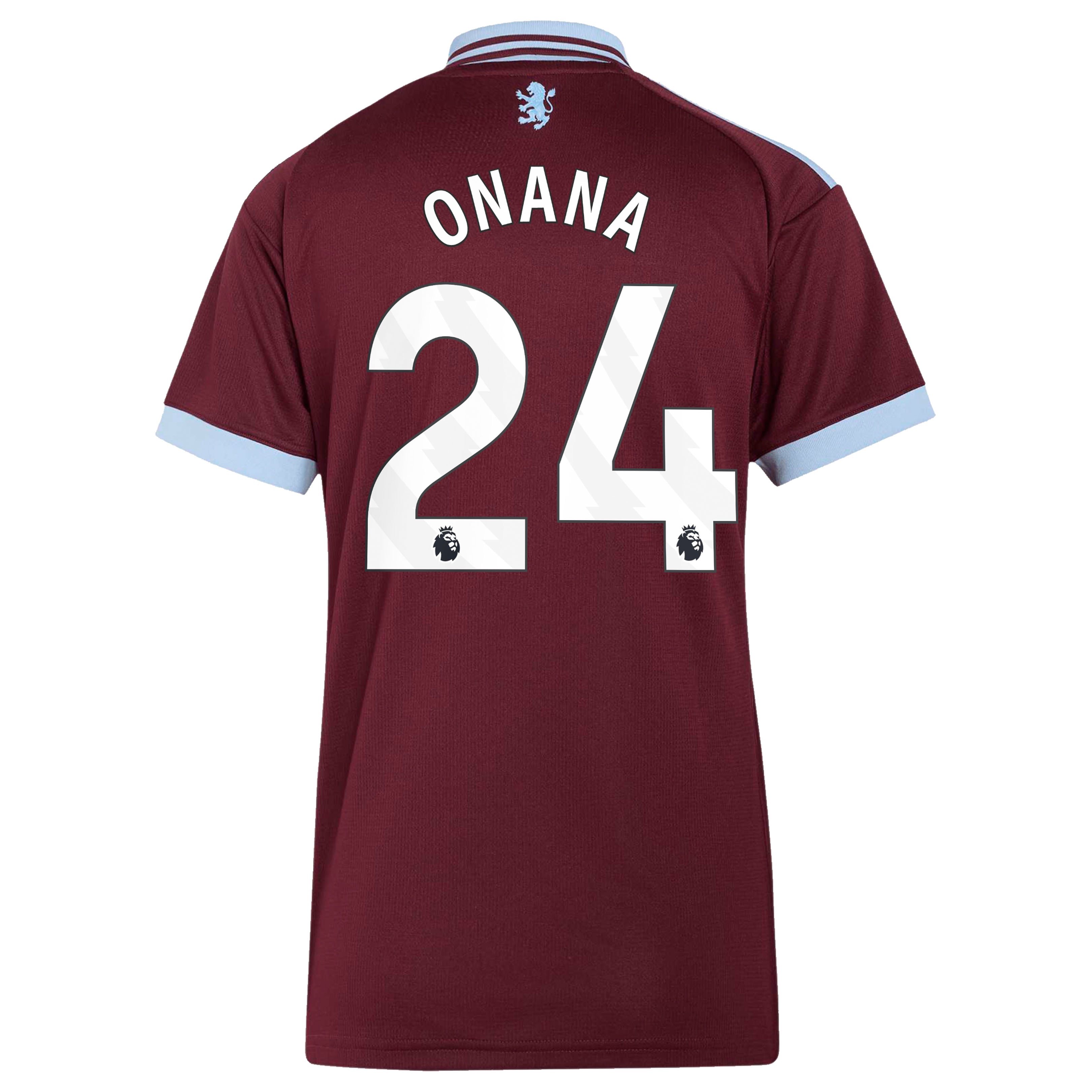 Aston Villa adidas Home Shirt 2026-27 - Womens with Onana 24 printing, , rebel_hi-res