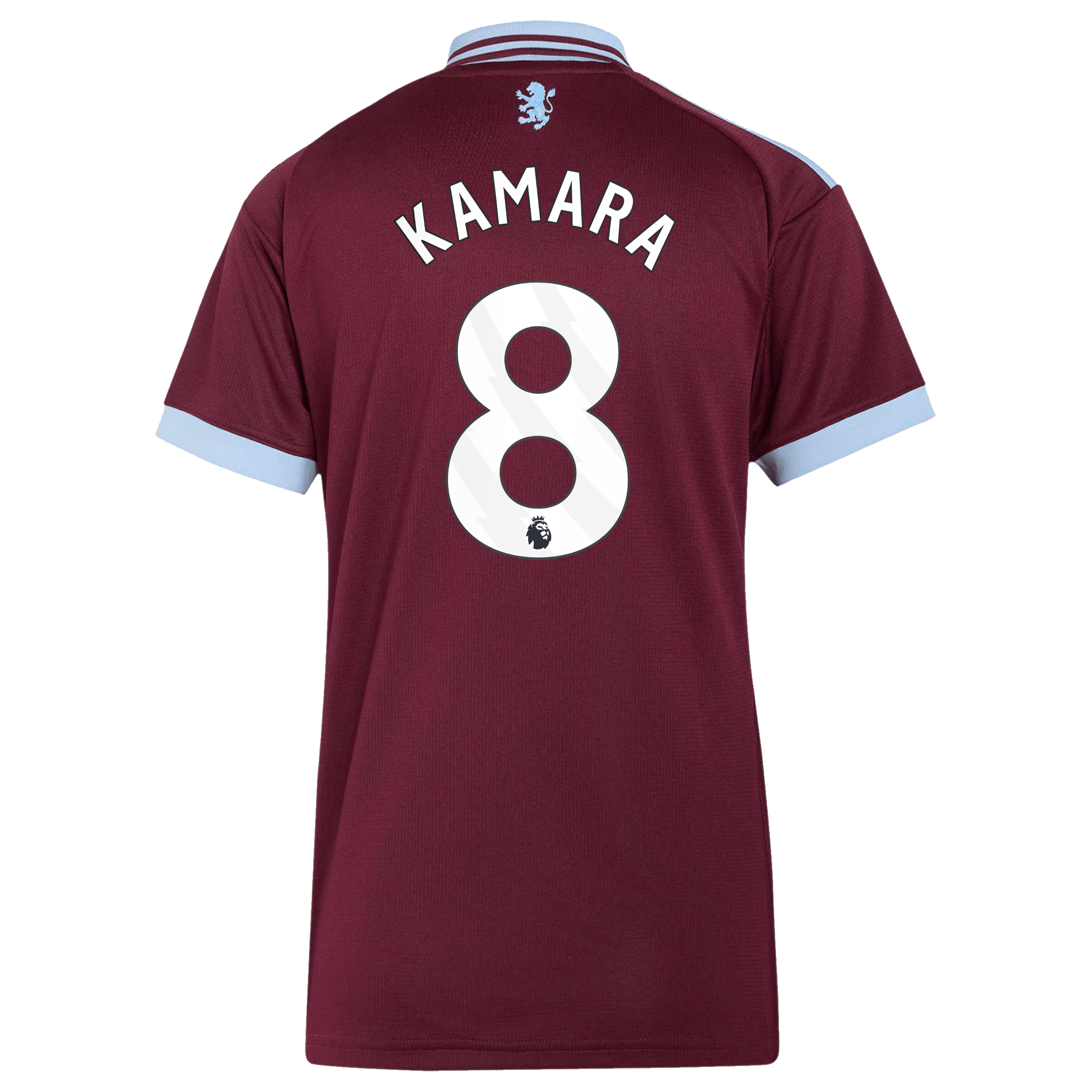 Aston Villa adidas Home Shirt 2026-27 - Womens with Kamara 44 printing, , rebel_hi-res
