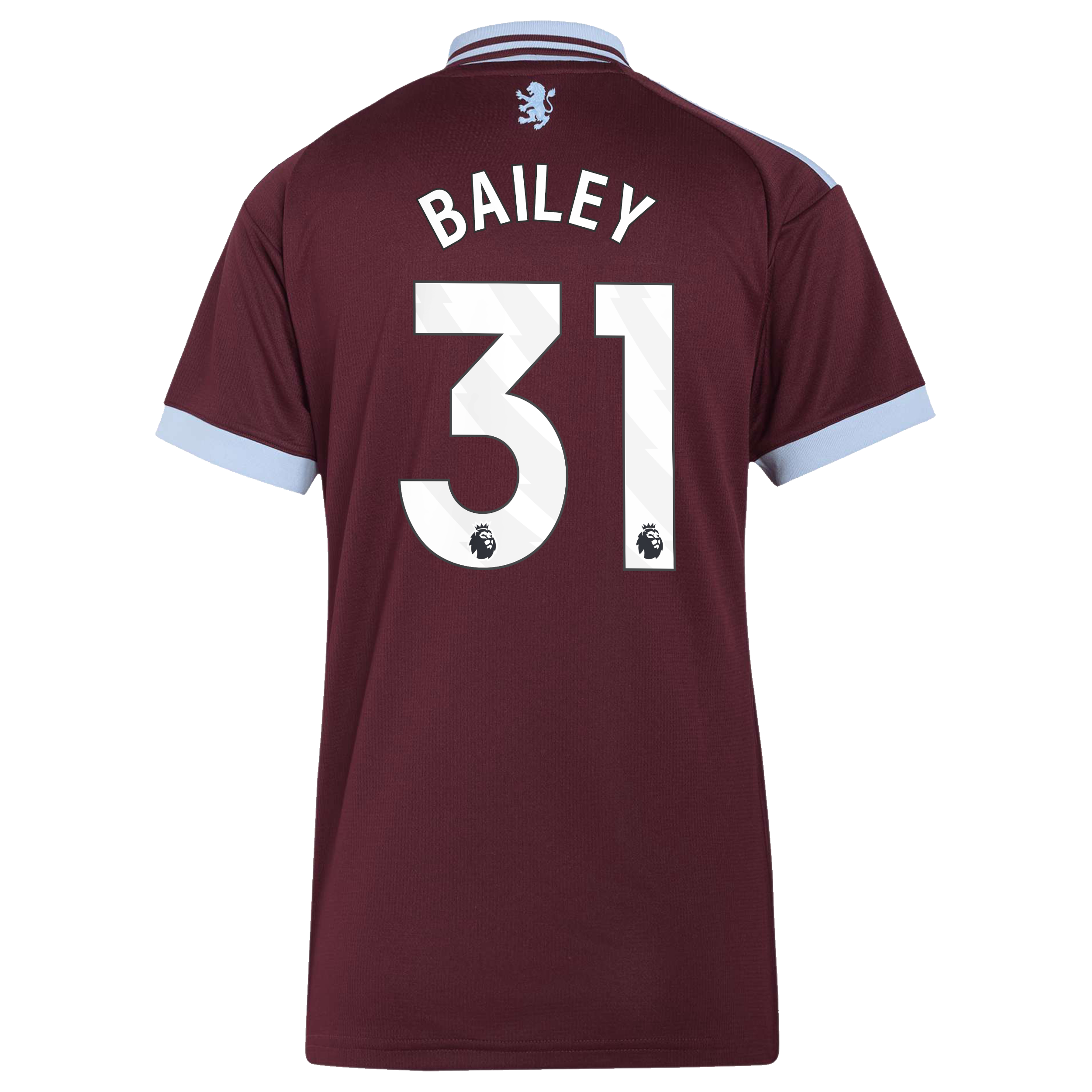 Aston Villa adidas Home Shirt 2026-27 - Womens with Bailey 31 printing, , rebel_hi-res