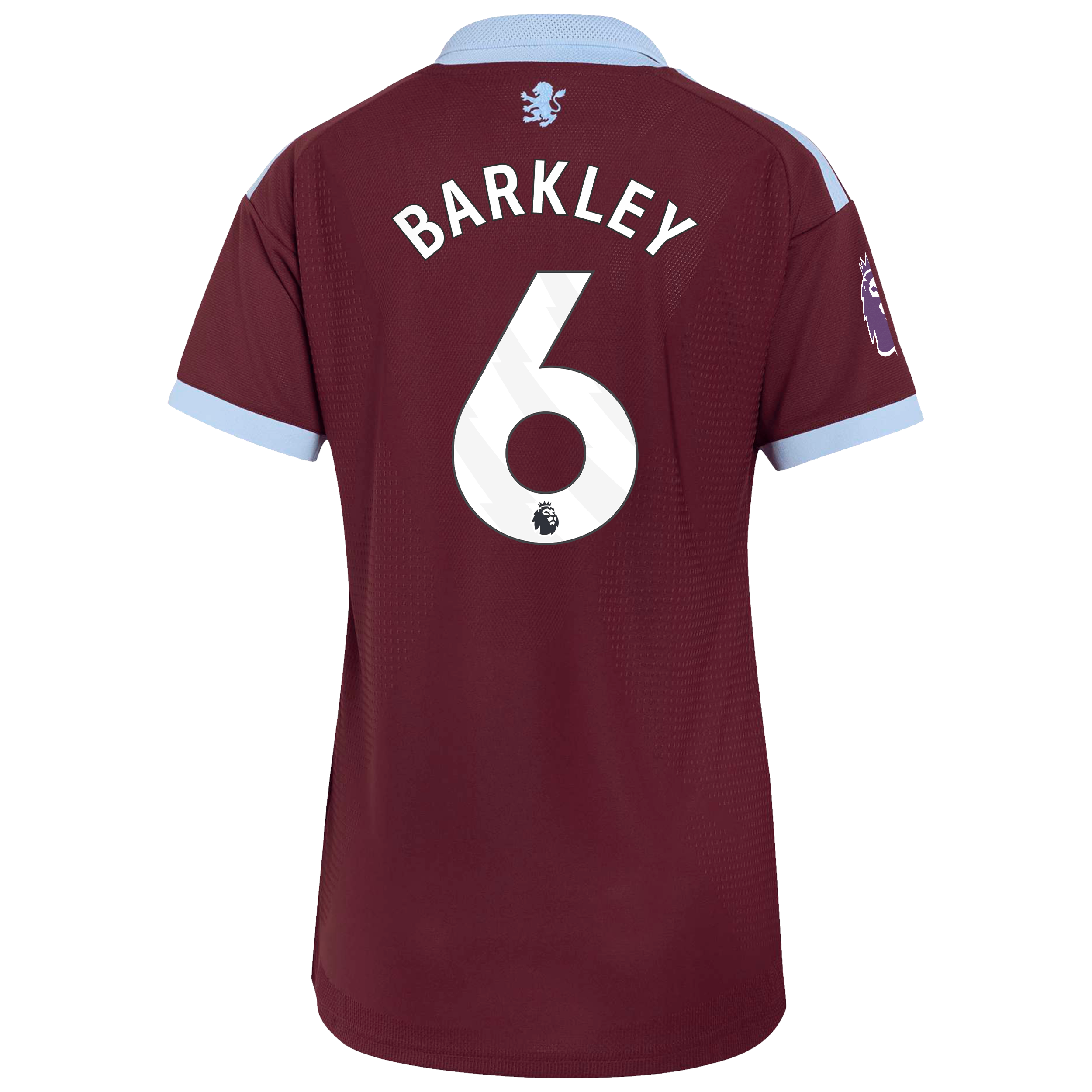 Aston Villa adidas Home Authentic Shirt 2026-27 - Womens with Barkley 6 printing, , rebel_hi-res