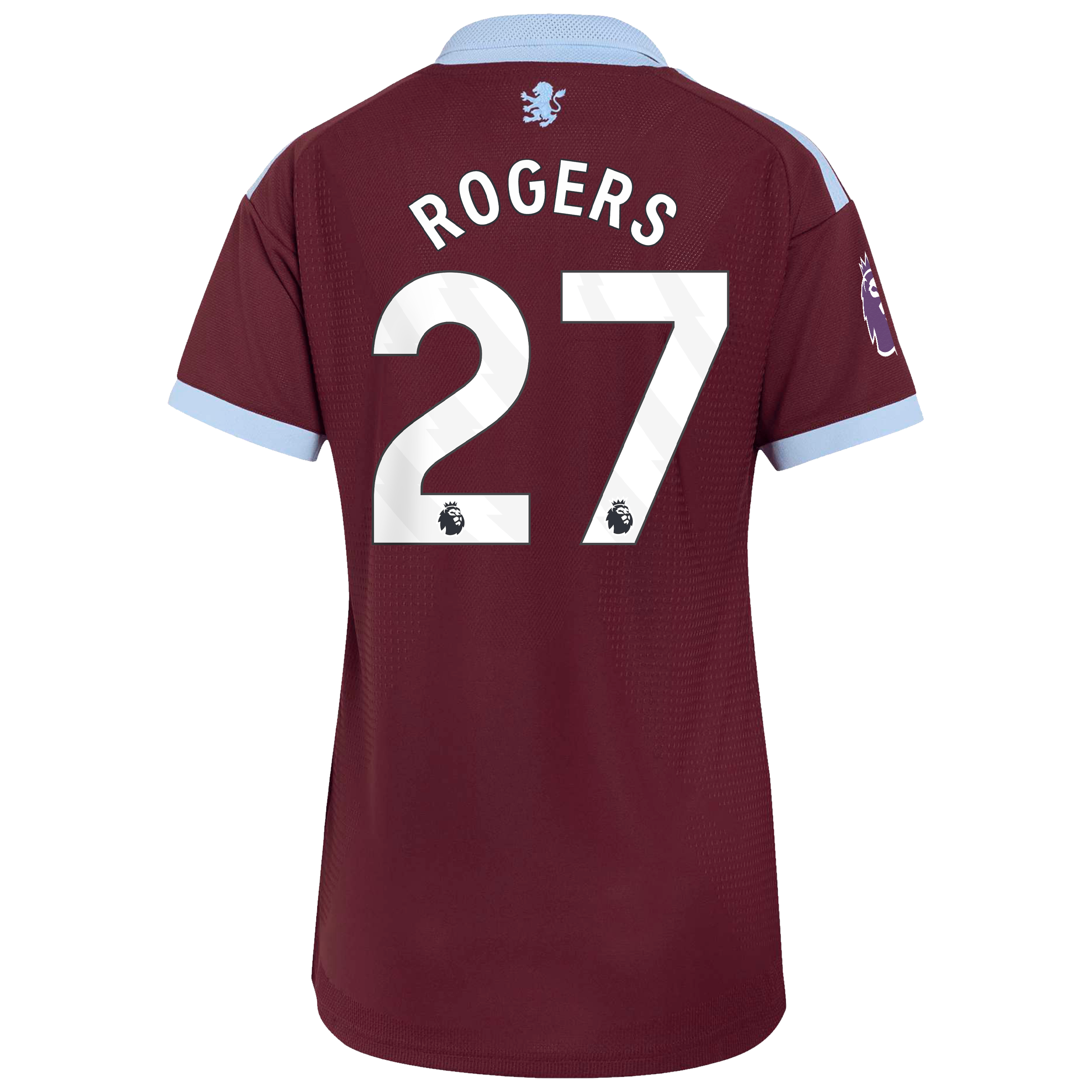 Aston Villa adidas Home Authentic Shirt 2026-27 - Womens with Rogers 27 printing, , rebel_hi-res