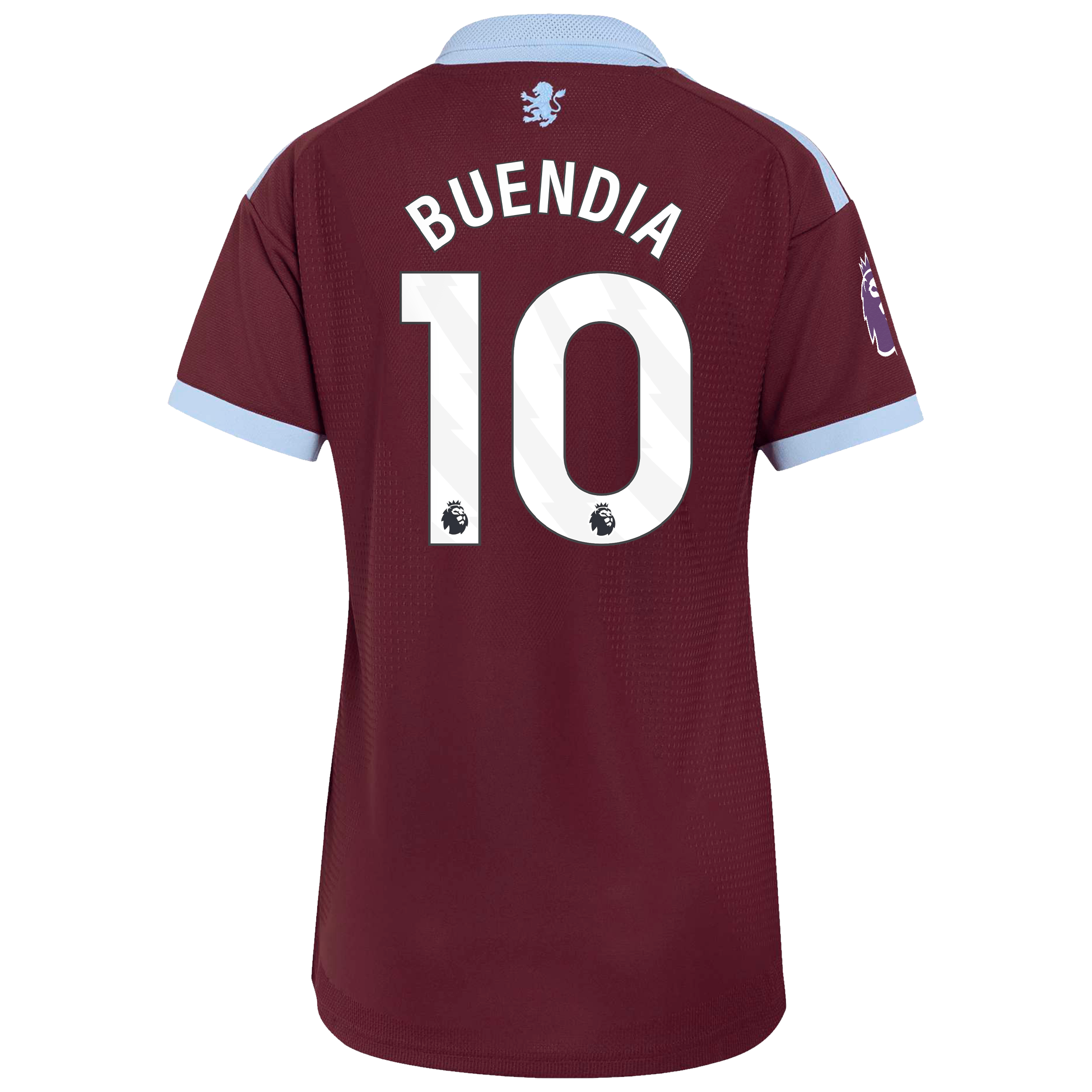 Aston Villa adidas Home Authentic Shirt 2026-27 - Womens with Buendia 10 printing, , rebel_hi-res