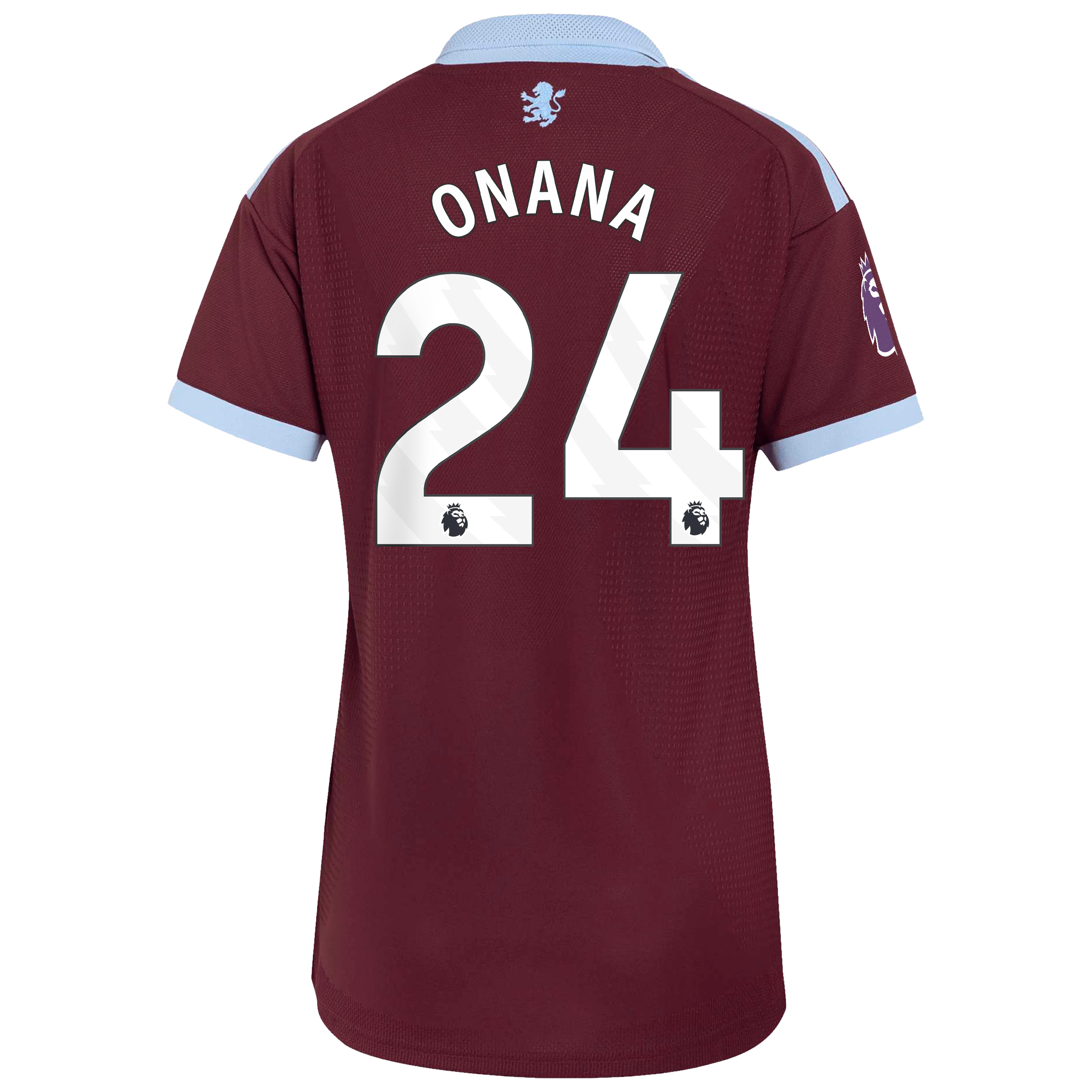 Aston Villa adidas Home Authentic Shirt 2026-27 - Womens with Onana 24 printing, , rebel_hi-res