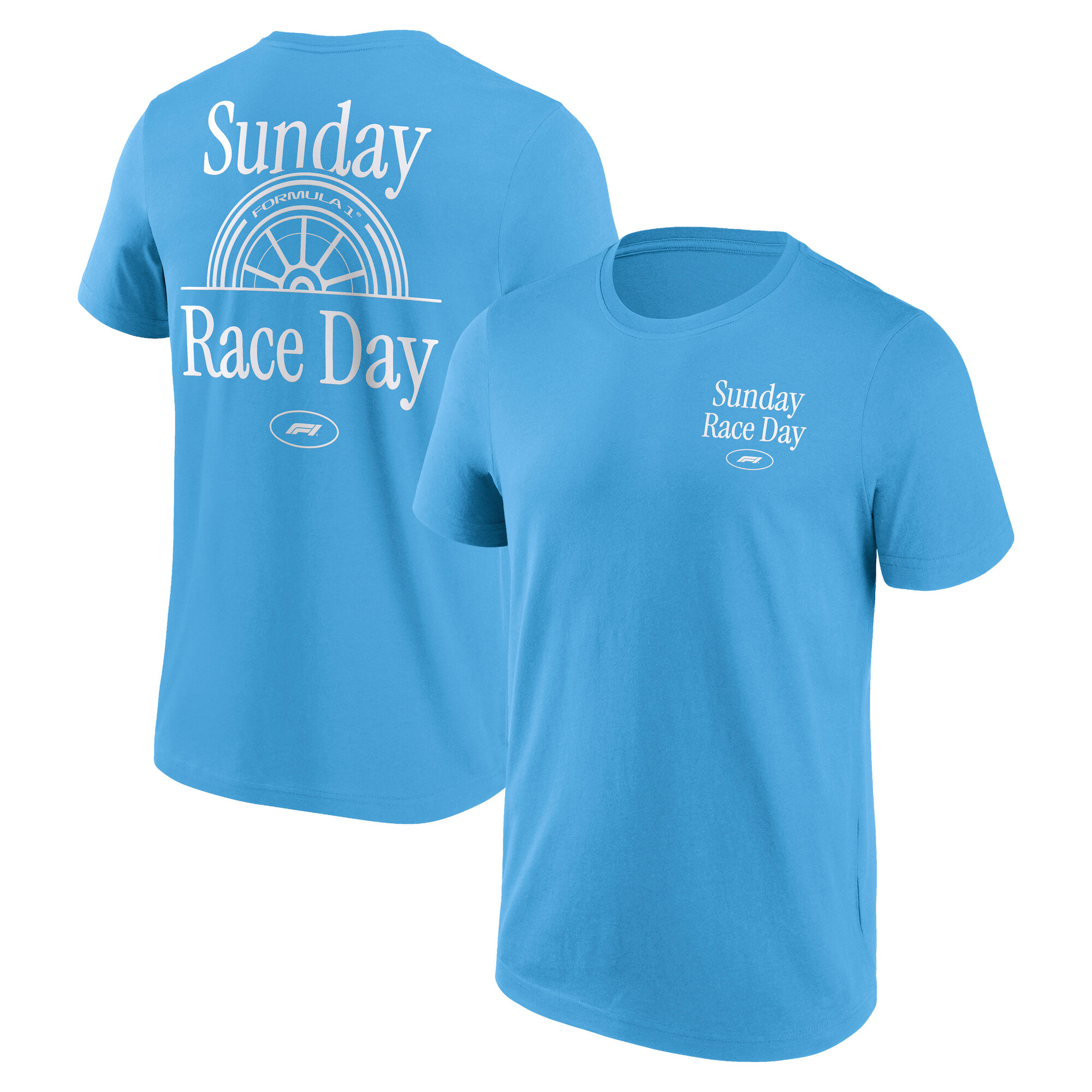 Formula 1 Sunday Race Day Graphic T-Shirt - Sky - Mens, , rebel_hi-res