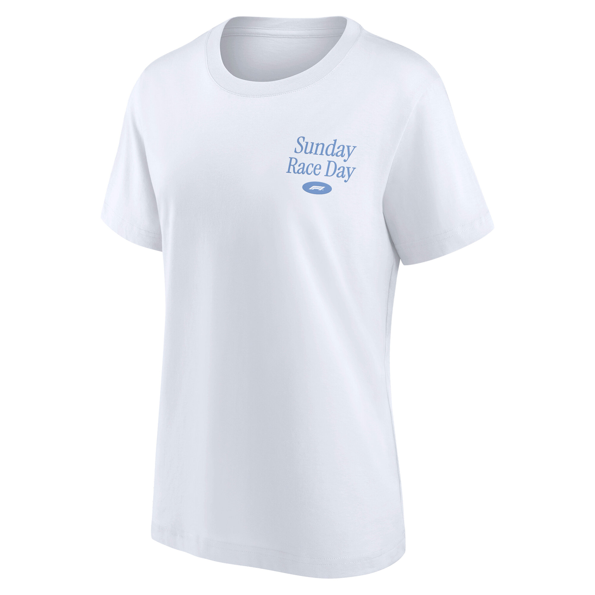 Formula 1 Sunday Race Day Graphic T-Shirt - White - Womens, , rebel_hi-res