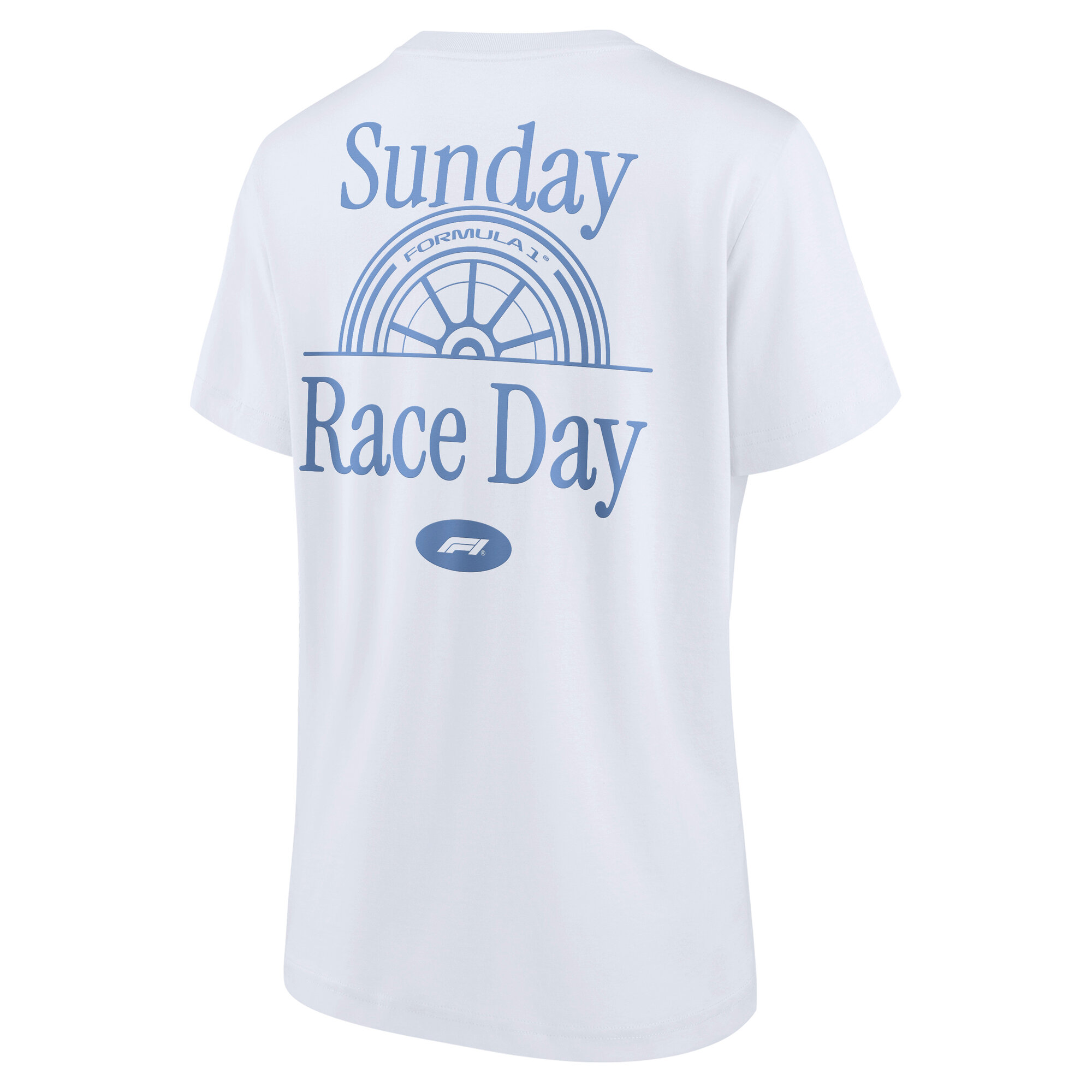 Formula 1 Sunday Race Day Graphic T-Shirt - White - Womens, , rebel_hi-res