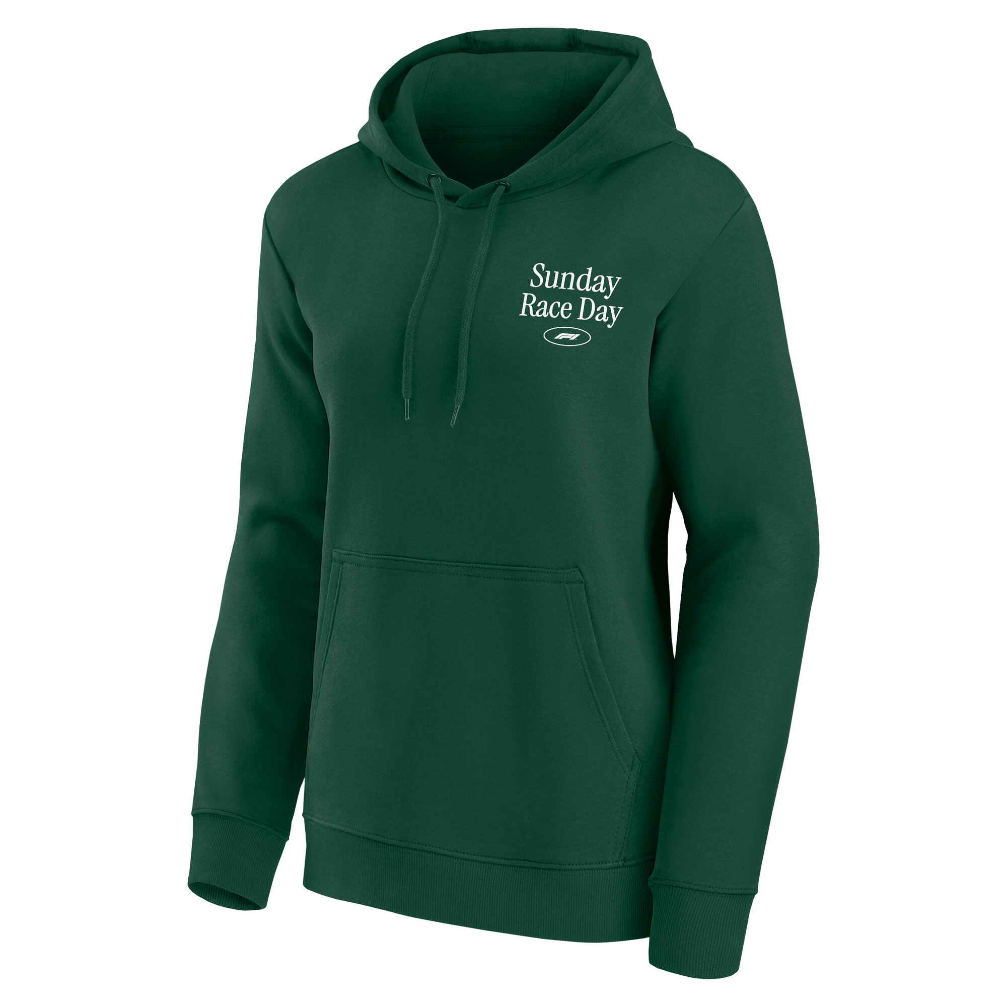 Formula 1 Sunday Race Day Graphic Hoodie - Dark Green - Womens, , rebel_hi-res
