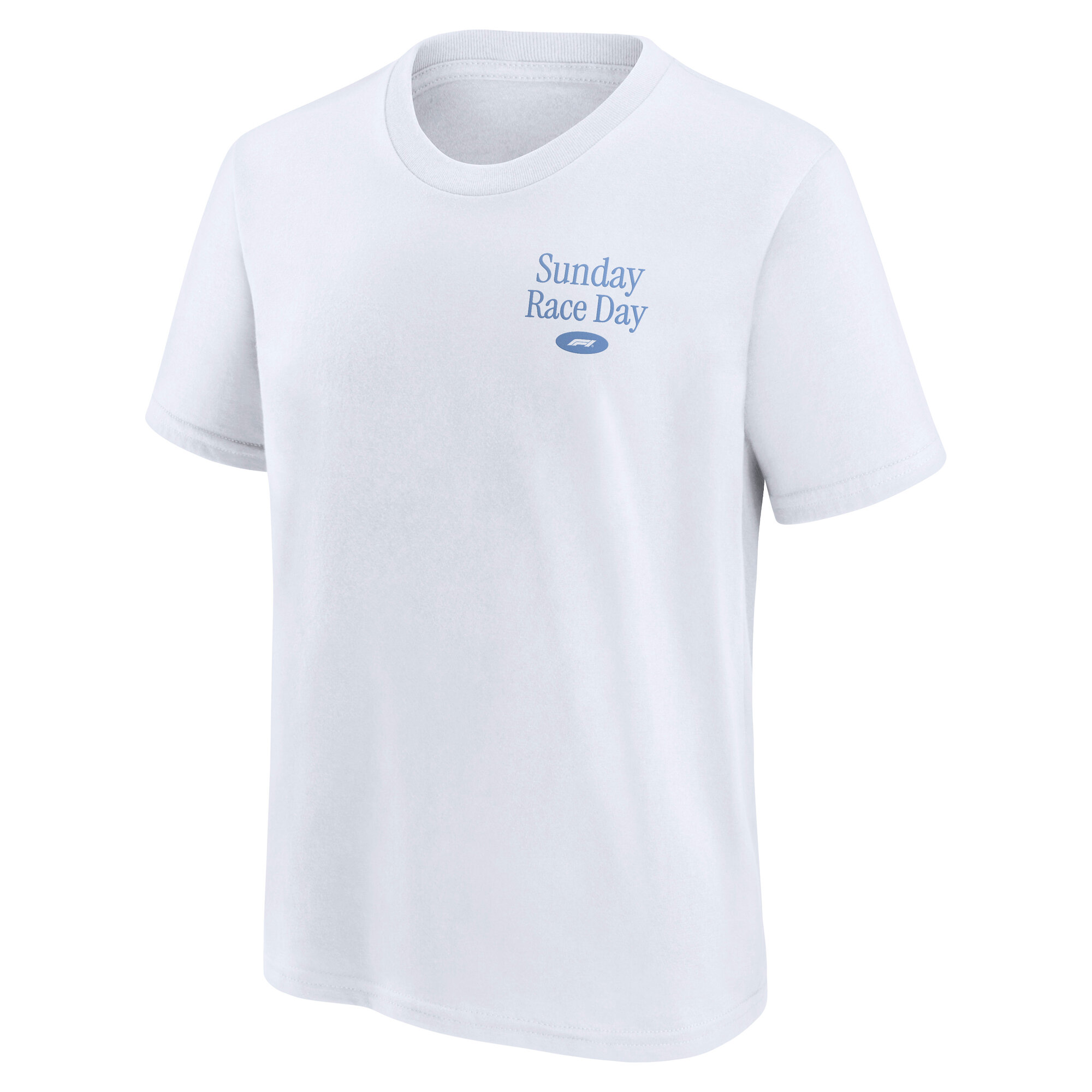 Formula 1 Sunday Race Day Graphic T-Shirt - White - Youth, , rebel_hi-res