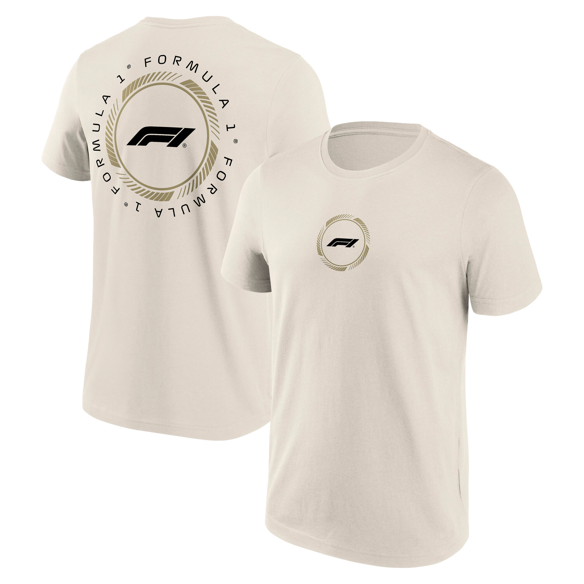 Formula 1 Loop Graphic T-Shirt - Off White - Mens, , rebel_hi-res