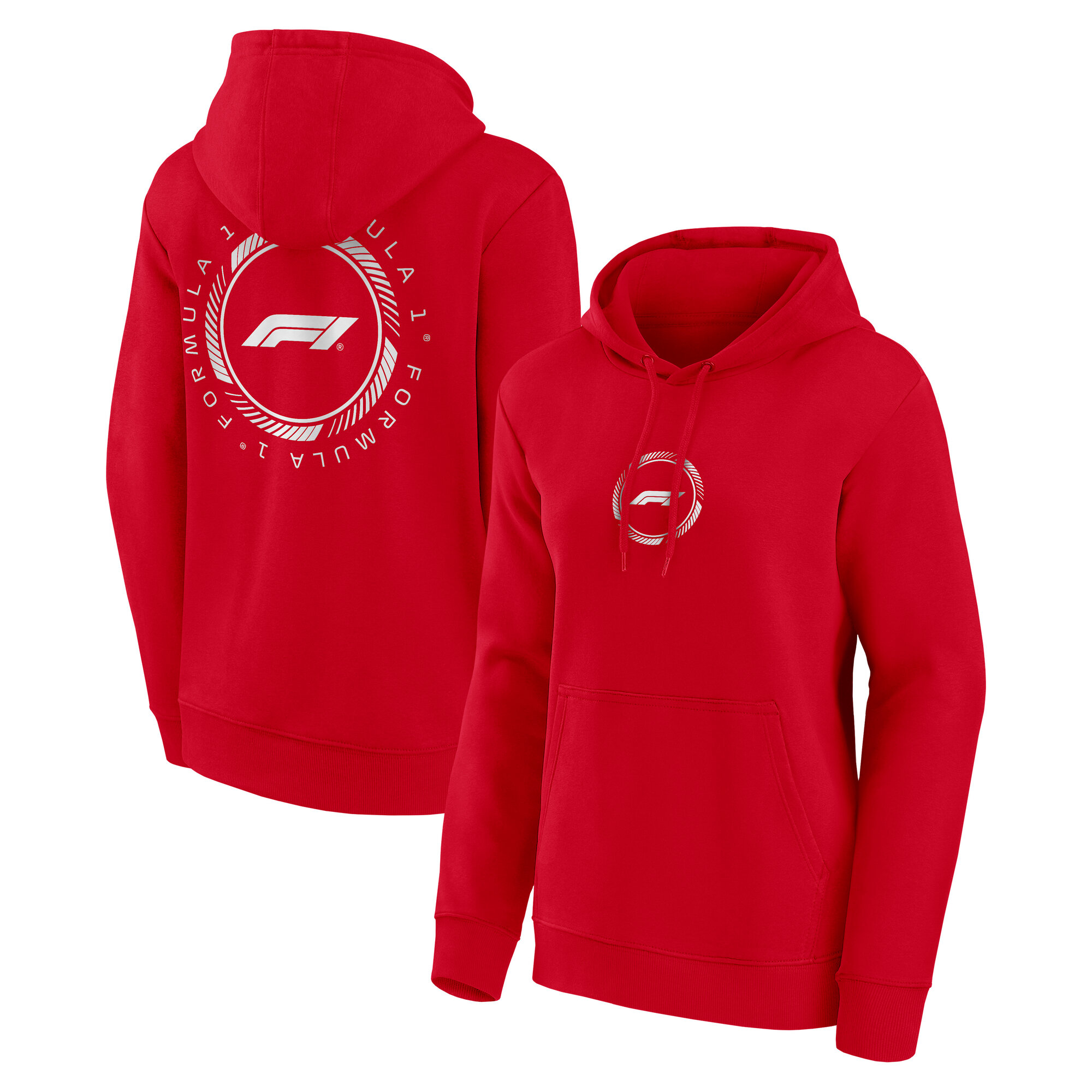 Formula 1 Loop Graphic Hoodie - Red - Womens, , rebel_hi-res