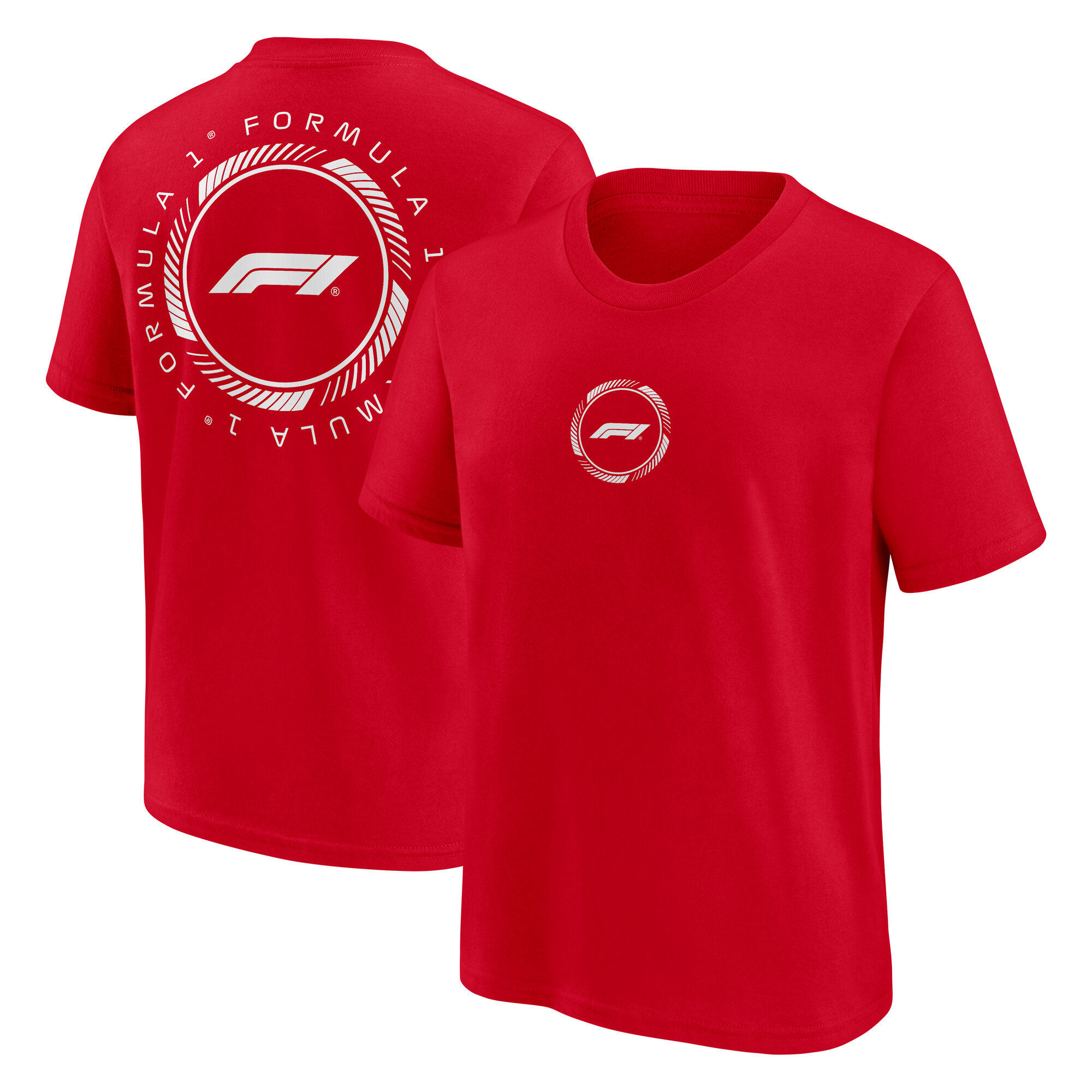 Formula 1 Loop Graphic T-Shirt - Red - Youth, , rebel_hi-res