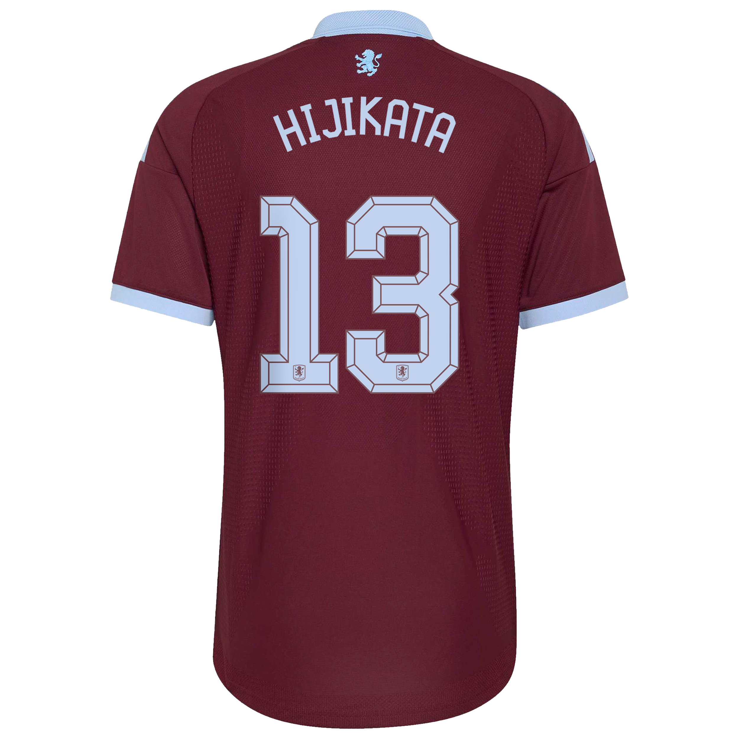 Aston Villa adidas Home Authentic Shirt 2026-27 with Hijikata 13 Cup printing, , rebel_hi-res