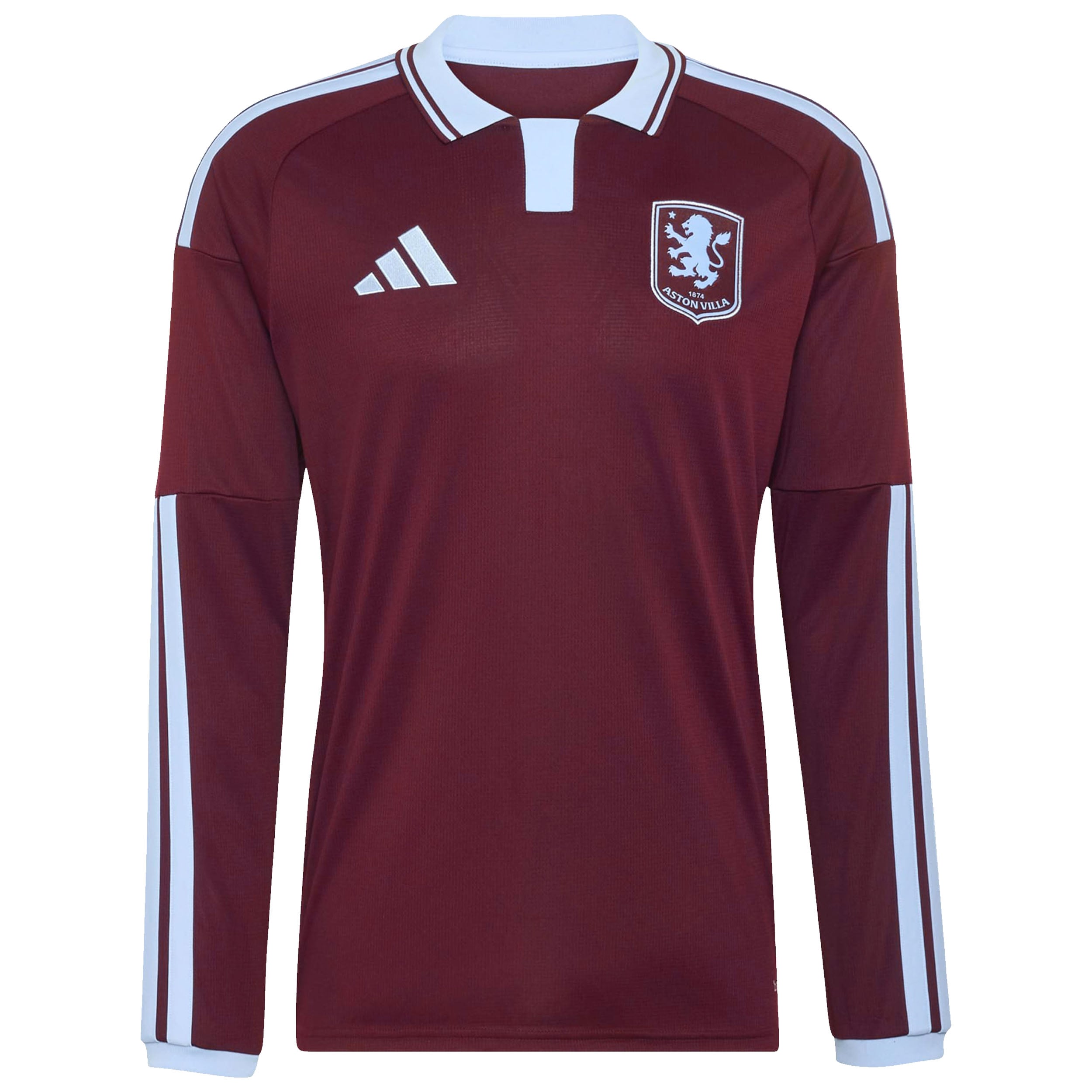 Aston Villa adidas Home Shirt 2026-27 - Long Sleeve with Grant 17 Cup printing, , rebel_hi-res