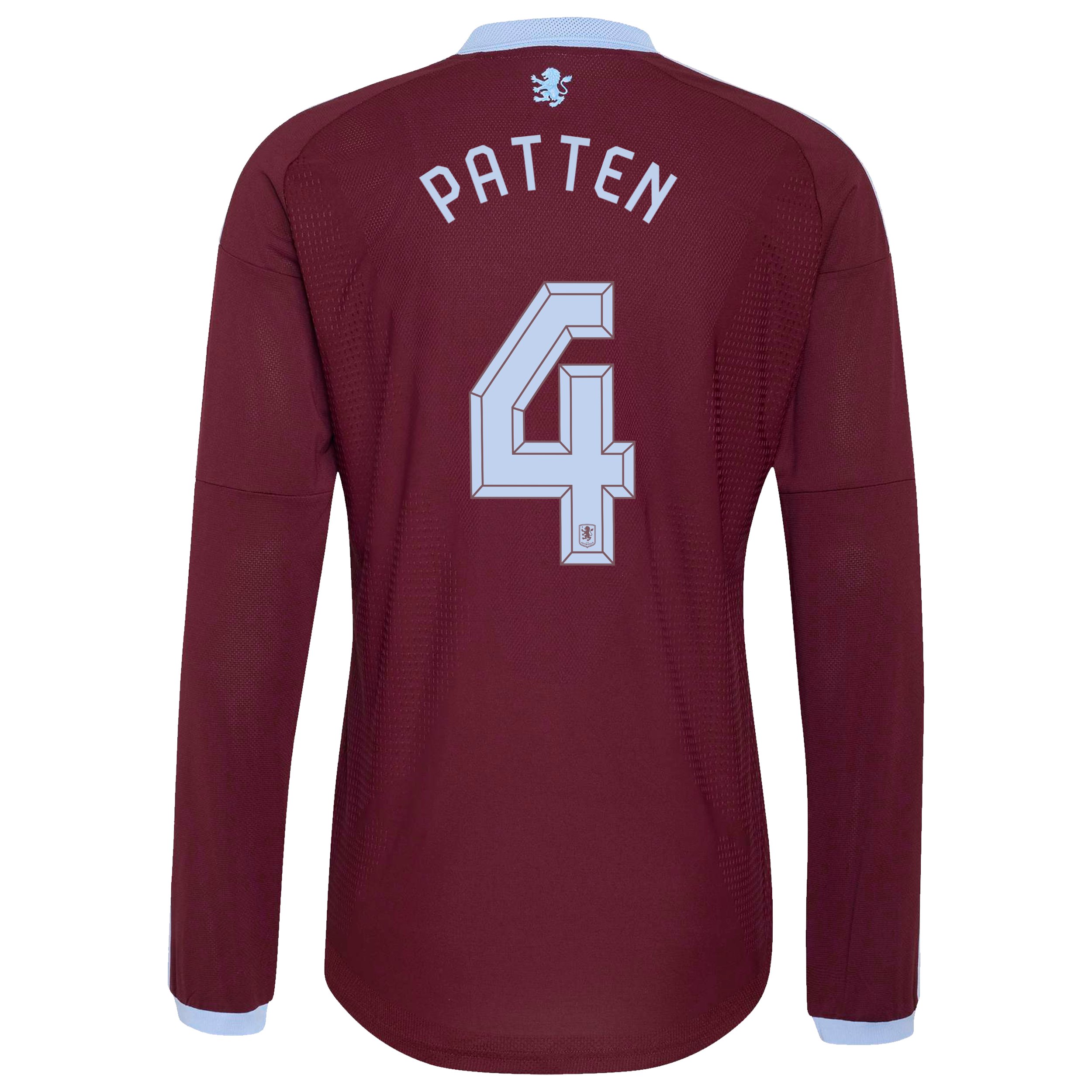 Aston Villa adidas Home Authentic Shirt 2026-27 - Long Sleeve with Patten 4 Cup printing, , rebel_hi-res
