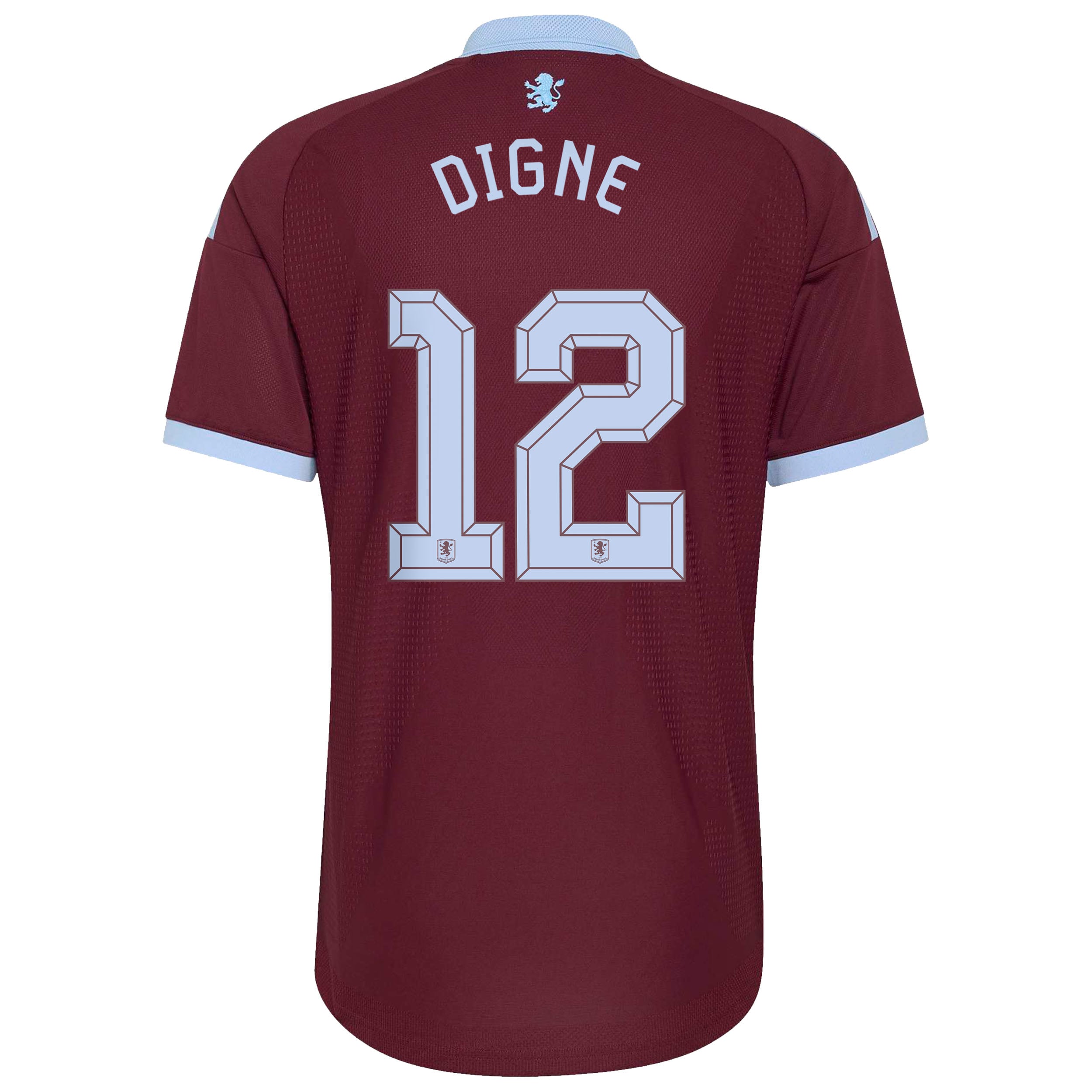 Aston Villa adidas Home Authentic Shirt 2026-27 with Digne 12 Cup printing, , rebel_hi-res