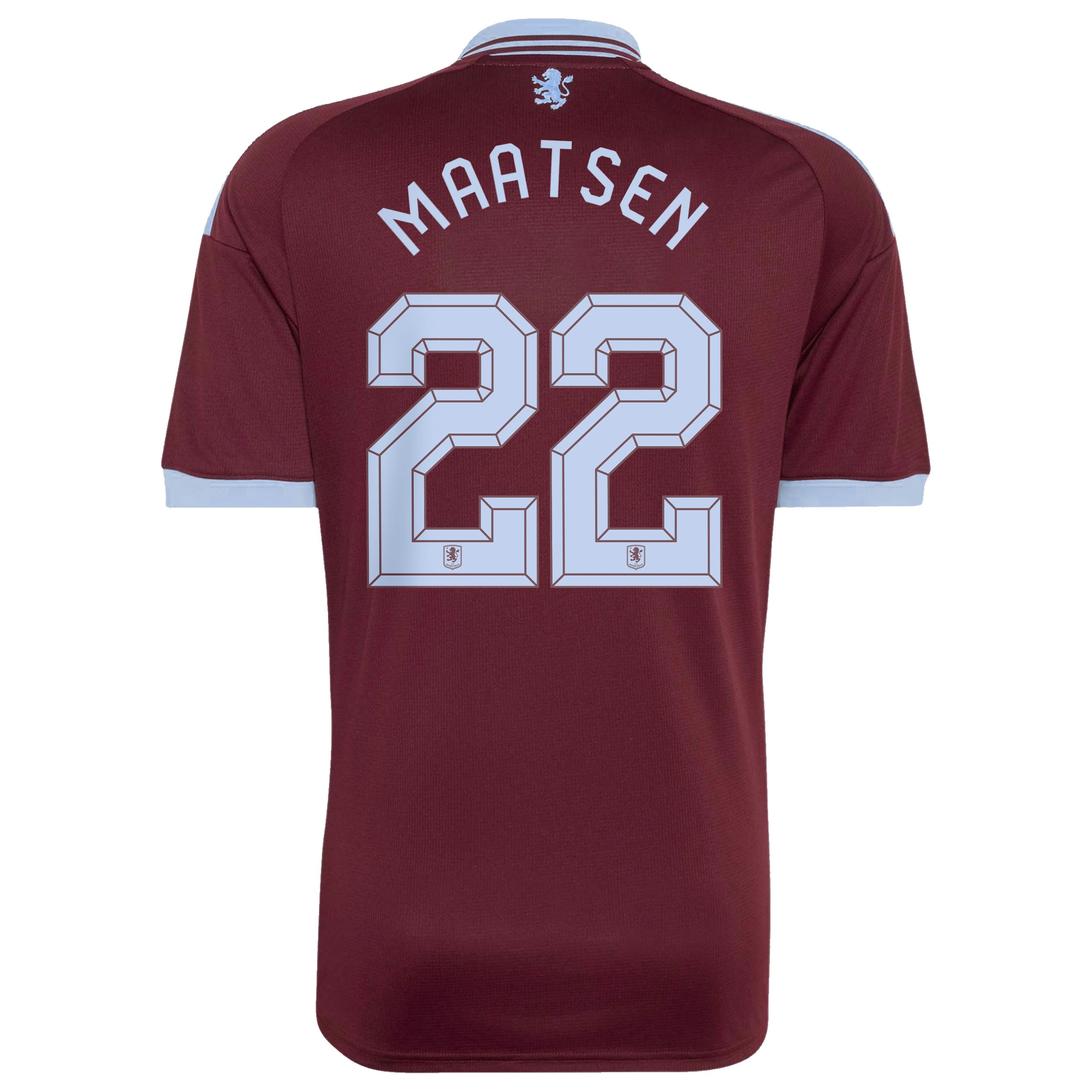 Aston Villa adidas Home Shirt 2026-27 with Maatsen 22 Cup printing, , rebel_hi-res