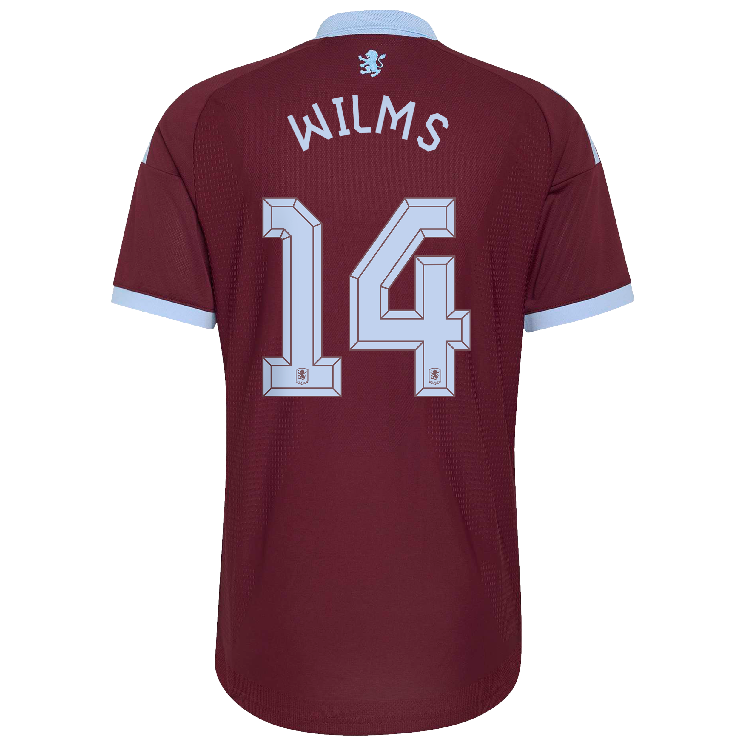 Aston Villa adidas Home Authentic Shirt 2026-27 with Wilms 14 Cup printing, , rebel_hi-res