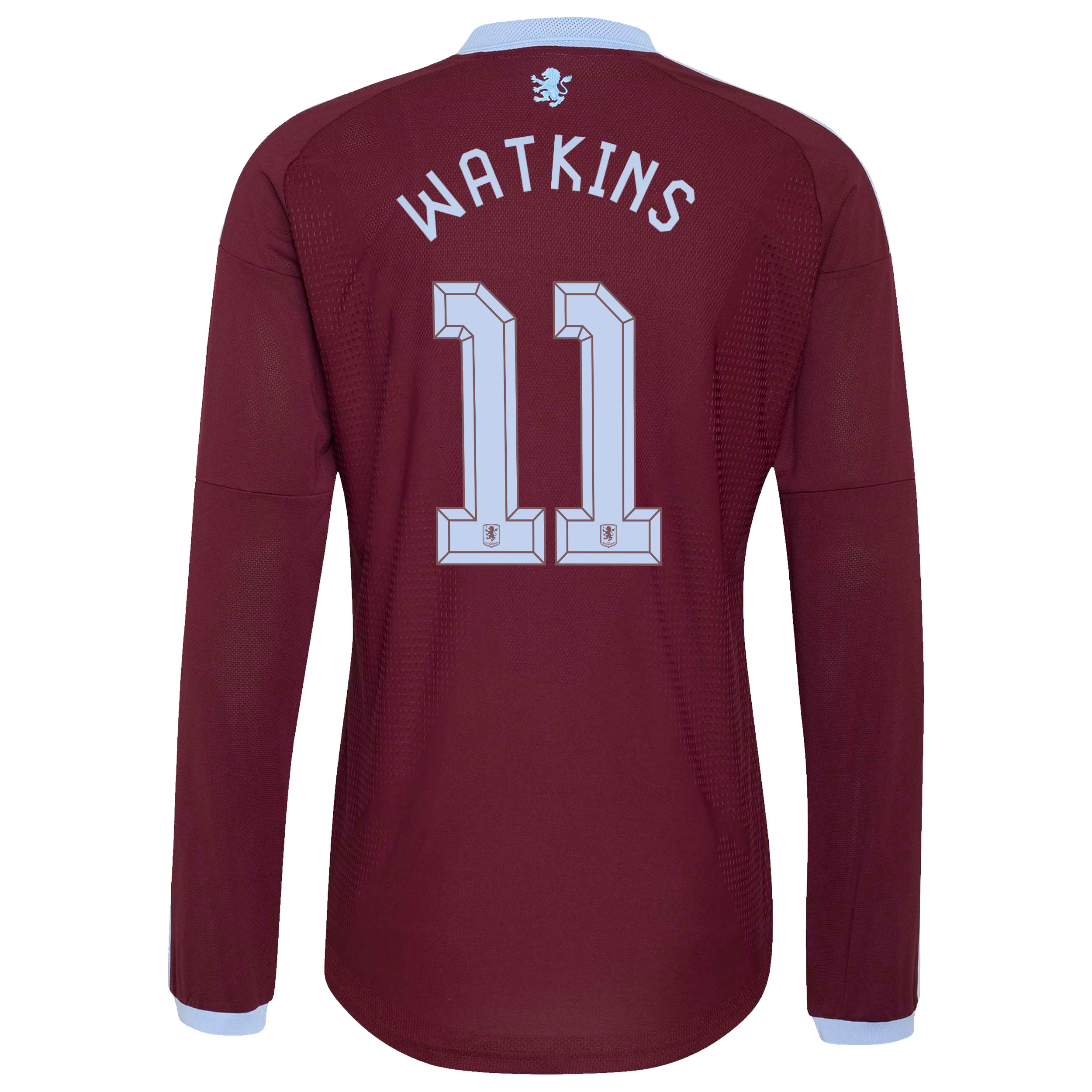 Aston Villa adidas Home Authentic Shirt 2026-27 - Long Sleeve with Watkins 11 Cup printing, , rebel_hi-res