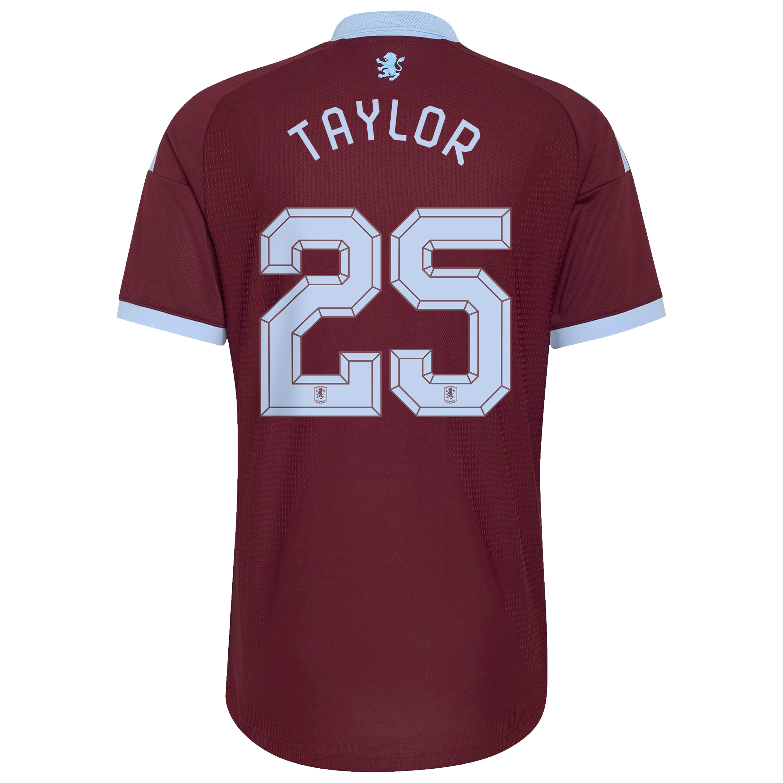 Aston Villa adidas Home Authentic Shirt 2026-27 with Taylor 25 Cup printing, , rebel_hi-res