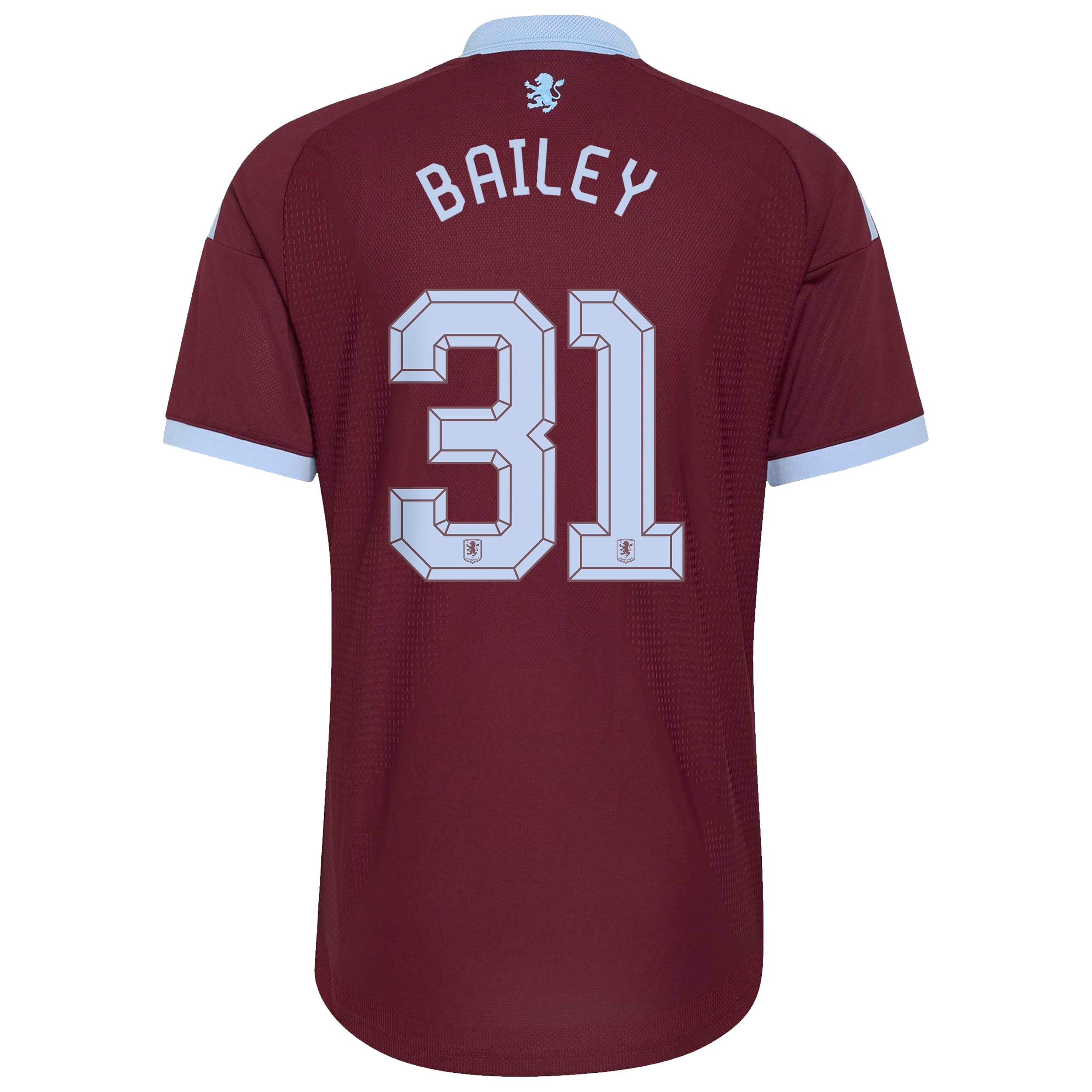 Aston Villa adidas Home Authentic Shirt 2026-27 with Bailey 31 Cup printing, , rebel_hi-res