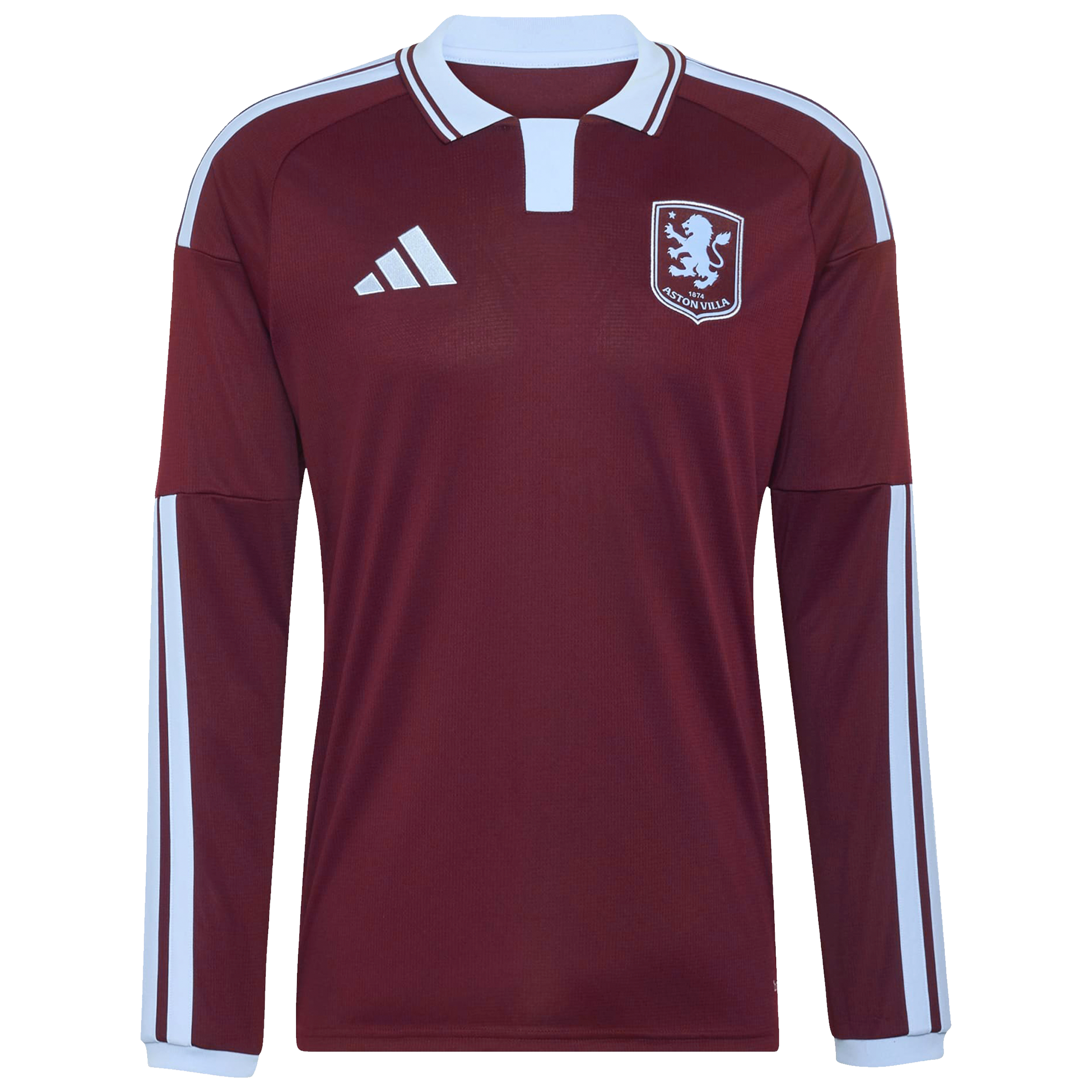 Aston Villa adidas Home Shirt 2026-27 - Long Sleeve with Kamara 8 Cup printing, , rebel_hi-res