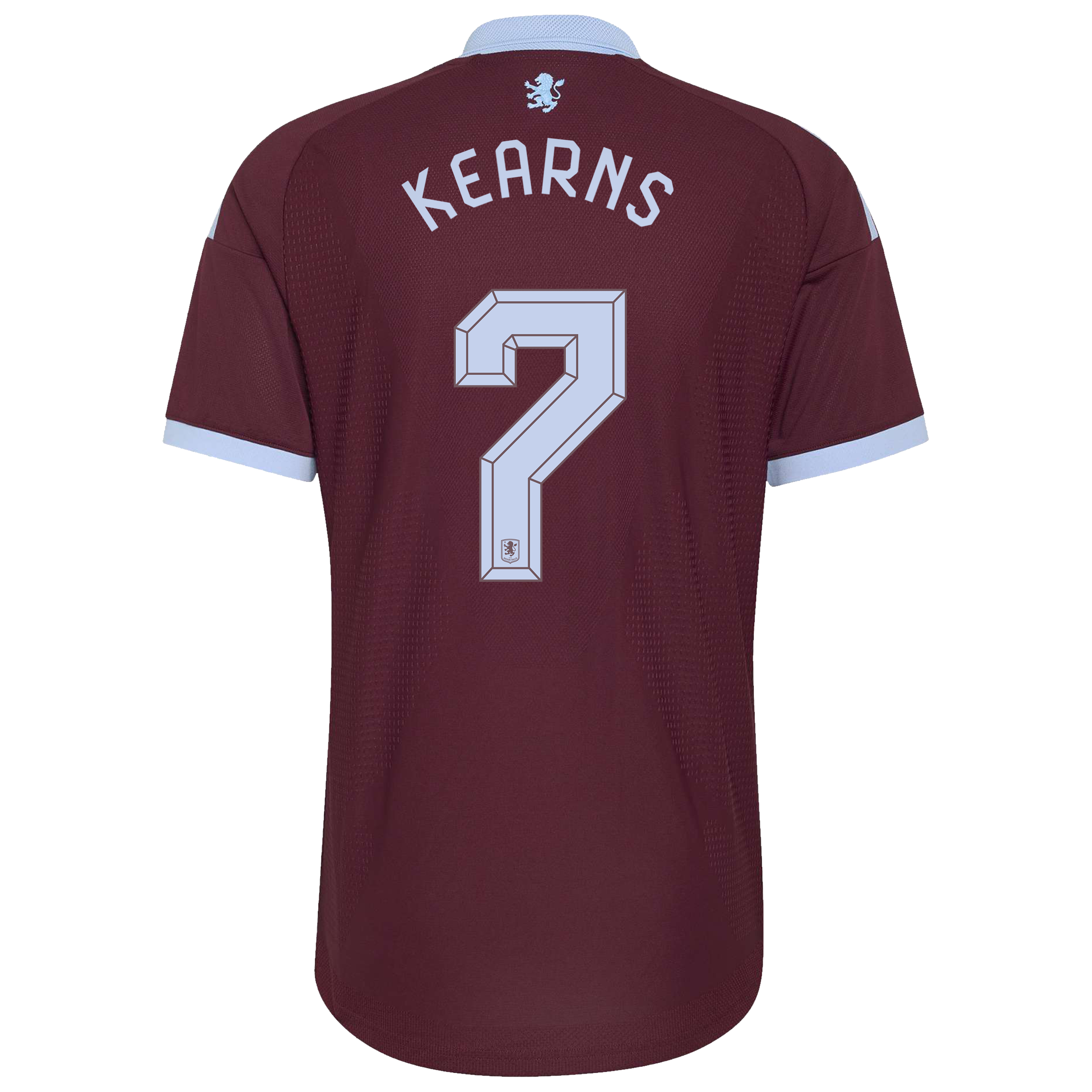 Aston Villa adidas Home Authentic Shirt 2026-27 with Kearns 7 Cup printing, , rebel_hi-res