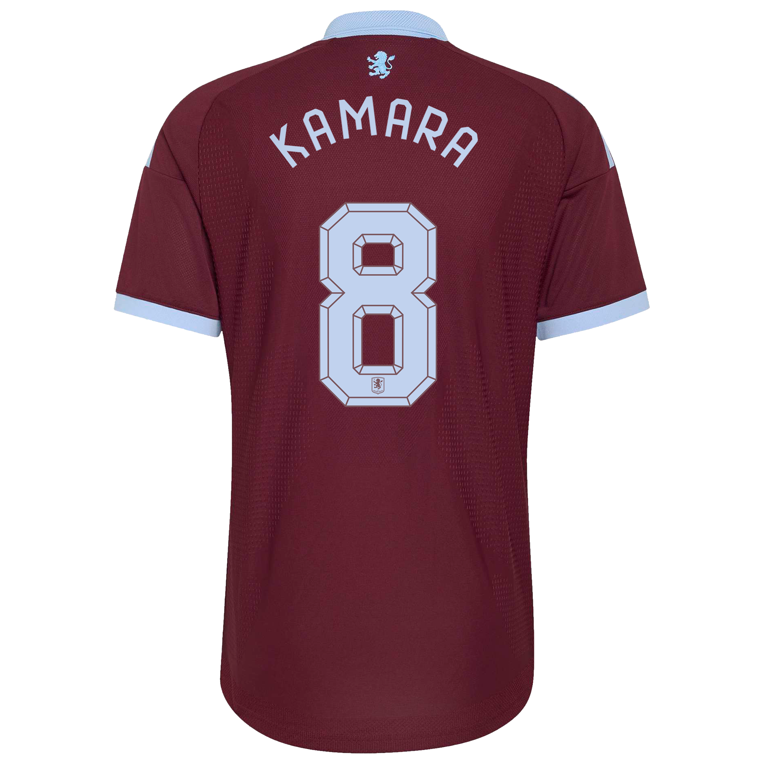 Aston Villa adidas Home Authentic Shirt 2026-27 with Kamara 44 Cup printing, , rebel_hi-res