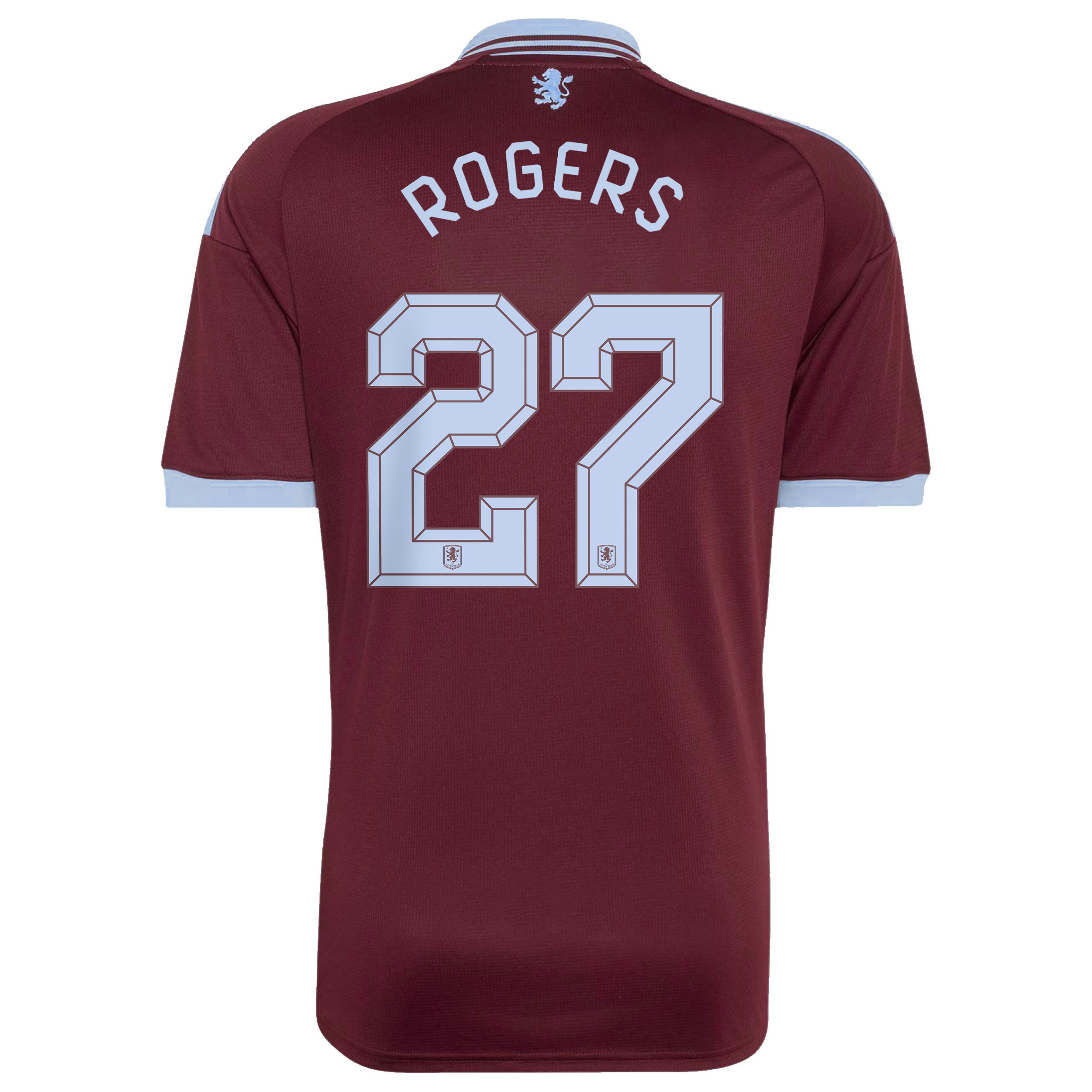 Aston Villa adidas Home Shirt 2026-27 with Rogers 27 Cup printing, , rebel_hi-res