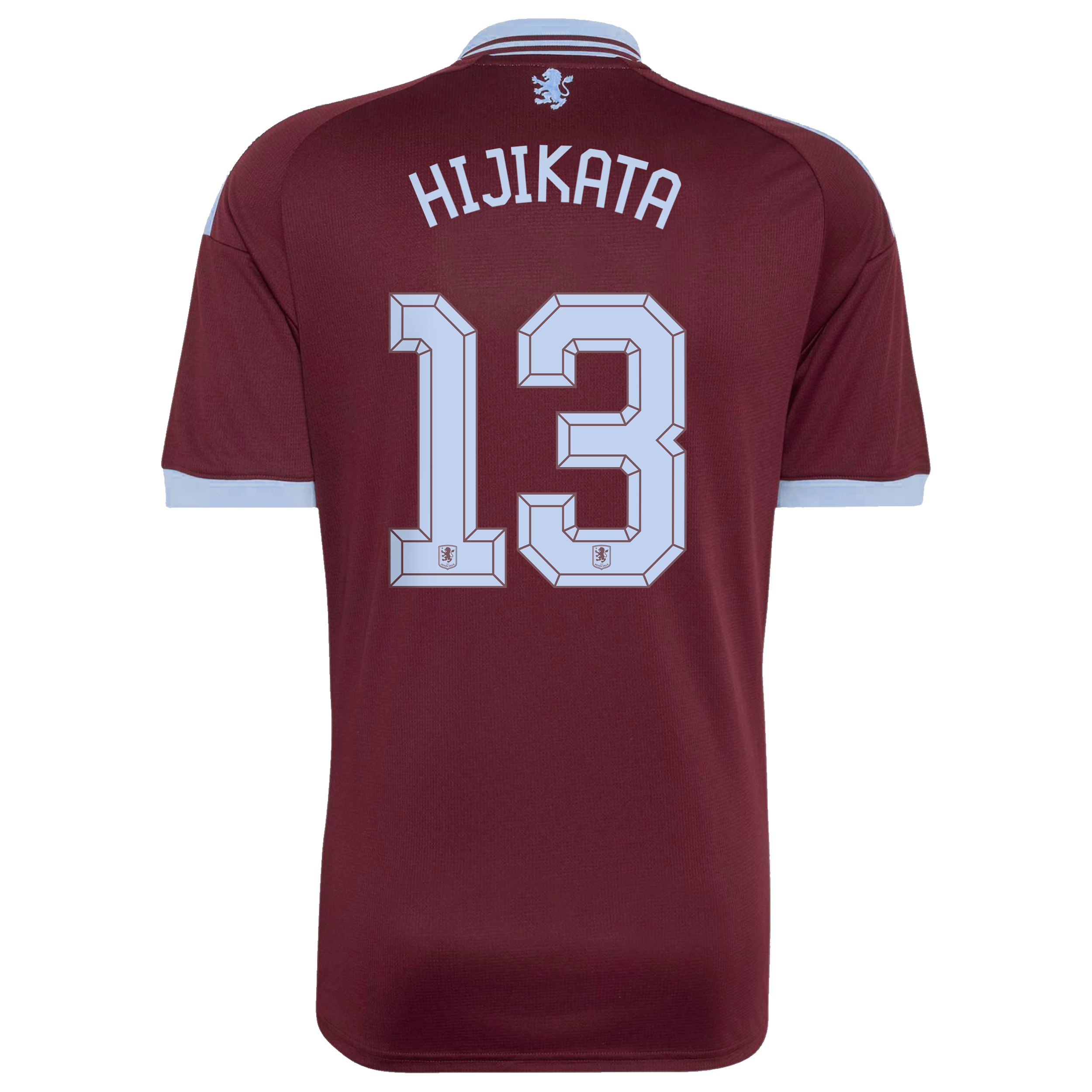 Aston Villa adidas Home Shirt 2026-27 with Hijikata 13 Cup printing, , rebel_hi-res