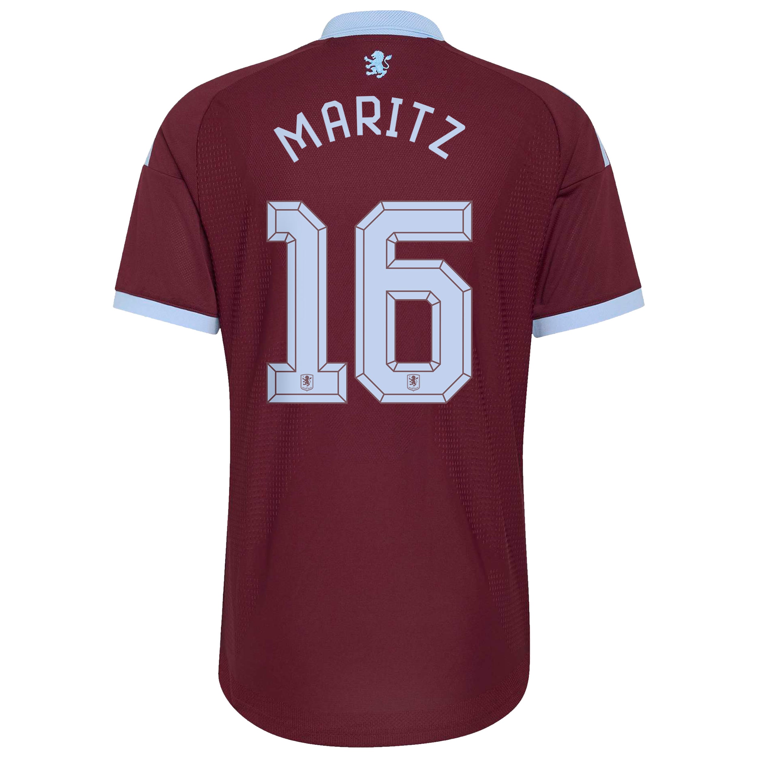 Aston Villa adidas Home Authentic Shirt 2026-27 with Maritz 16 Cup printing, , rebel_hi-res