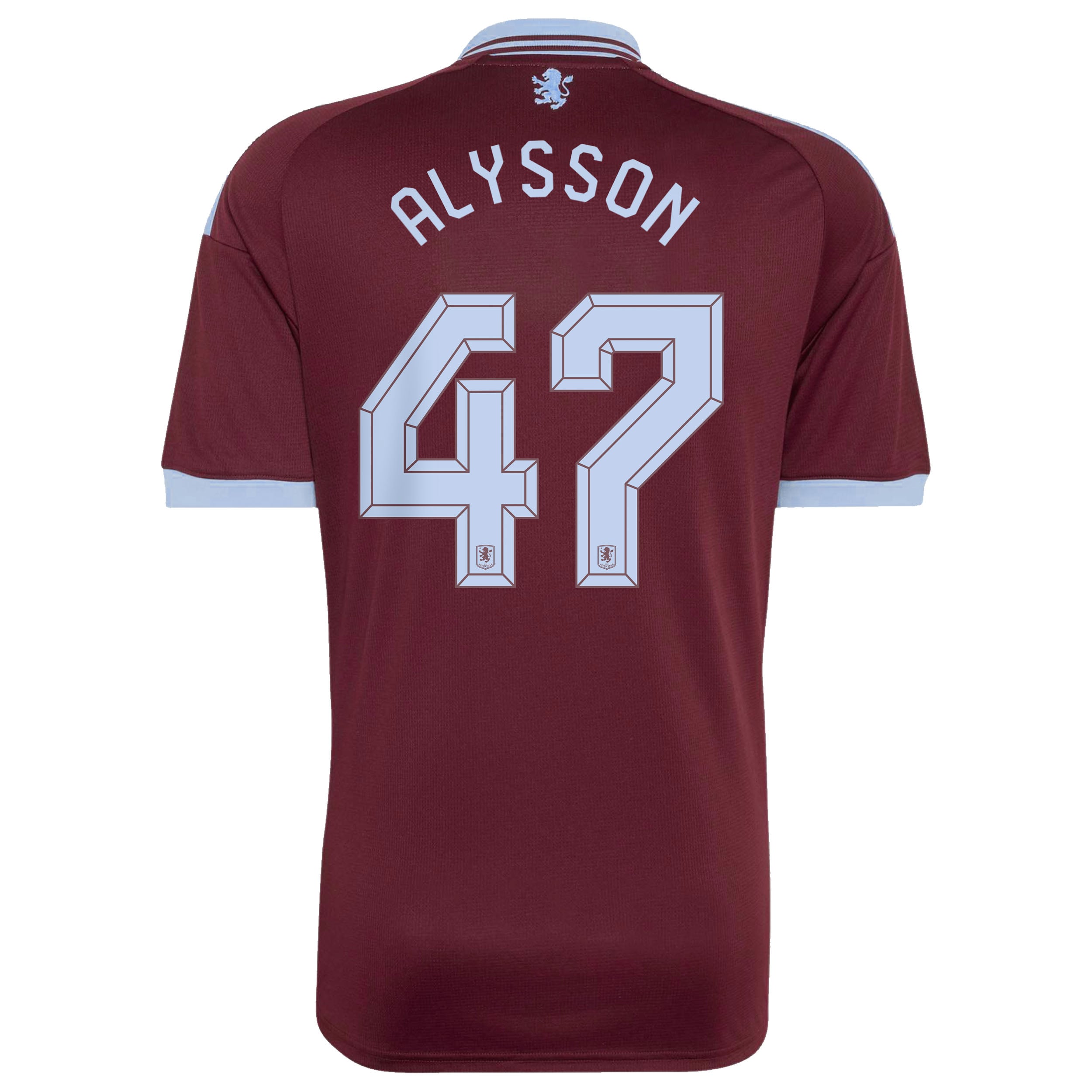 Aston Villa adidas Home Shirt 2026-27 with Alysson 47 Cup printing, , rebel_hi-res