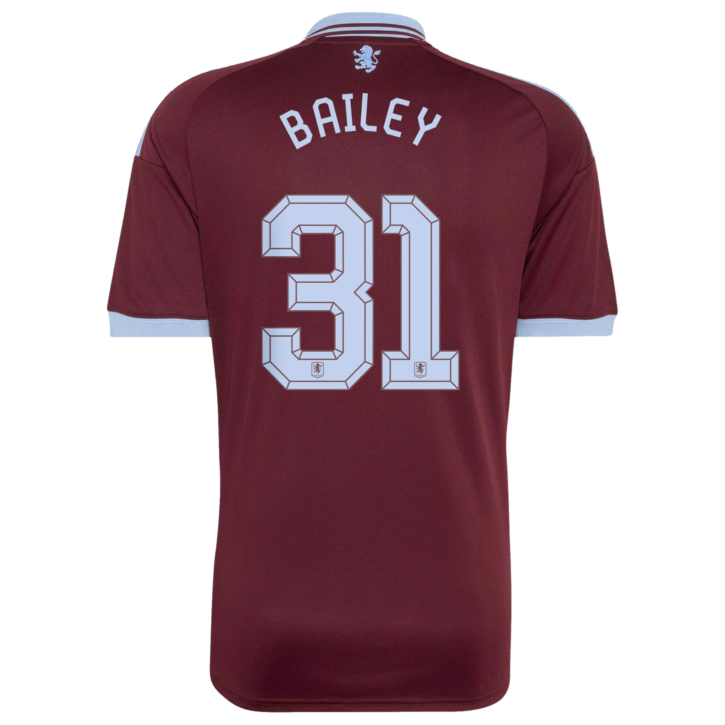 Aston Villa adidas Home Shirt 2026-27 with Bailey 31 Cup printing, , rebel_hi-res