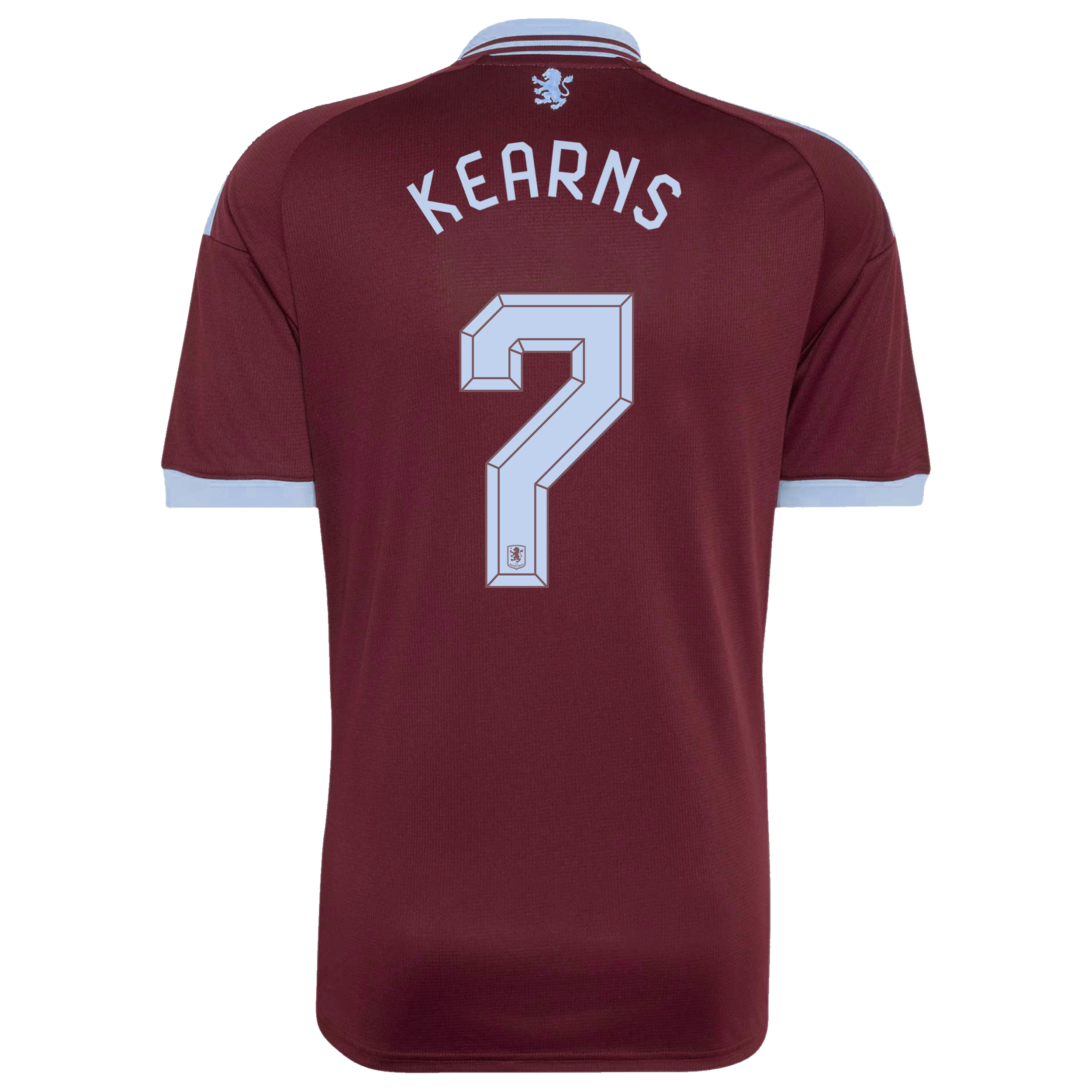 Aston Villa adidas Home Shirt 2026-27 with Kearns 7 Cup printing, , rebel_hi-res