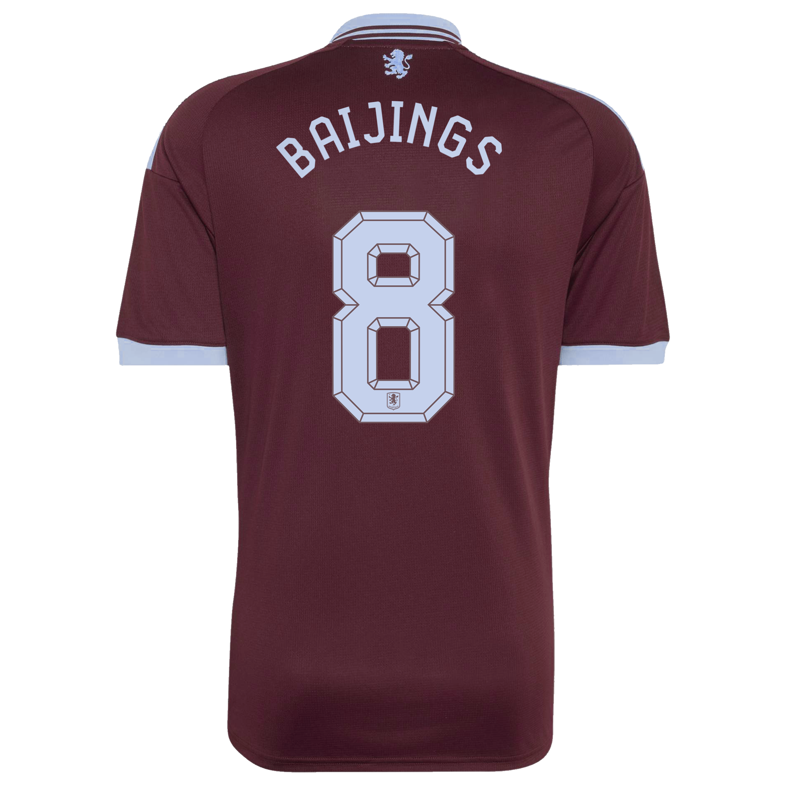 Aston Villa adidas Home Shirt 2026-27 with Baijings 8 Cup printing, , rebel_hi-res