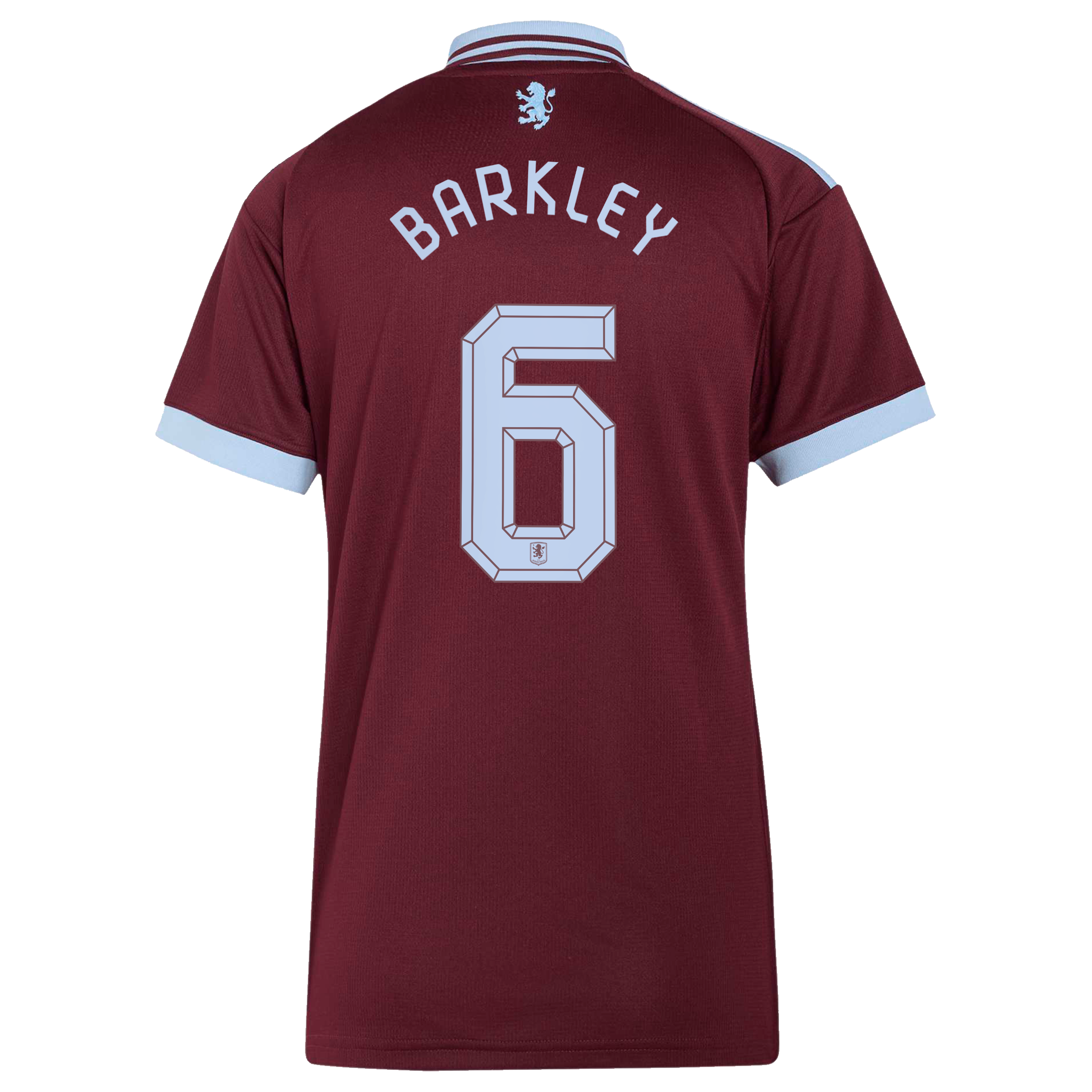 Aston Villa adidas Home Shirt 2026-27 - Womens with Barkley 6 Cup printing, , rebel_hi-res