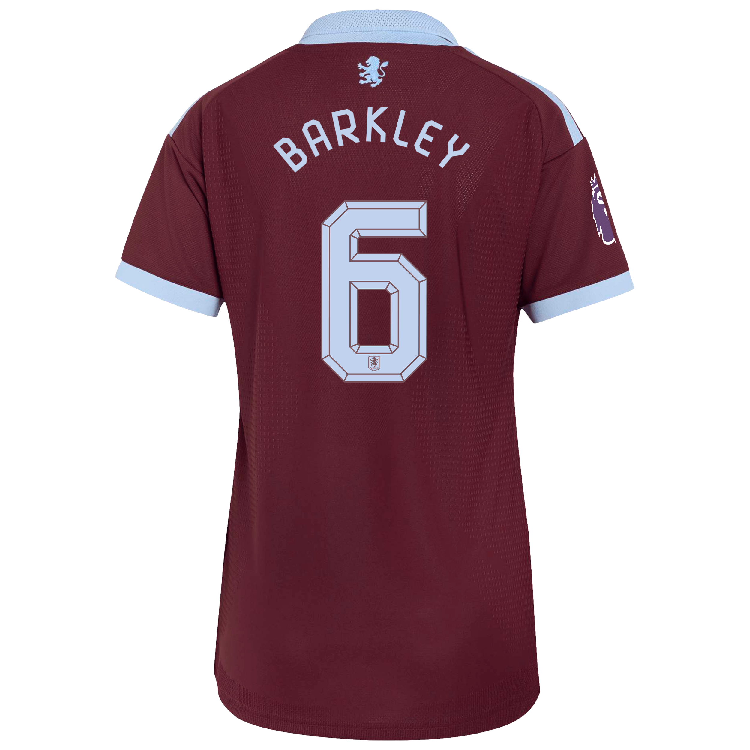 Aston Villa adidas Home Authentic Shirt 2026-27 - Womens with Barkley 6 Cup printing, , rebel_hi-res