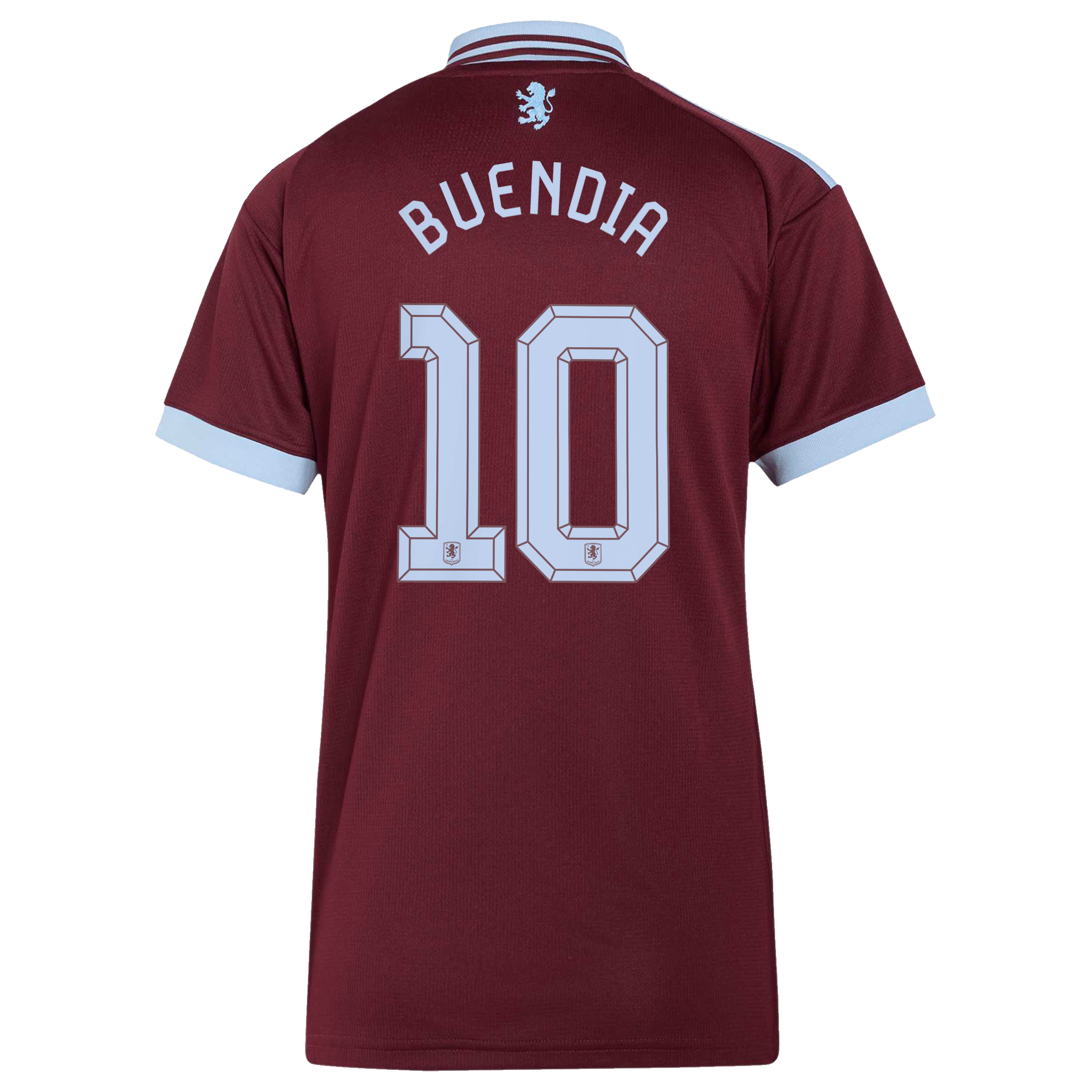 Aston Villa adidas Home Shirt 2026-27 - Womens with Buendia 10 Cup printing, , rebel_hi-res
