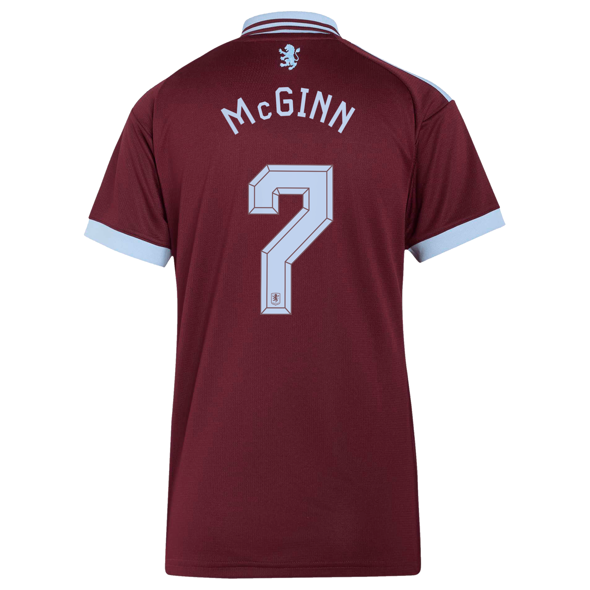 Aston Villa adidas Home Shirt 2026-27 - Womens with McGinn 7 Cup printing, , rebel_hi-res