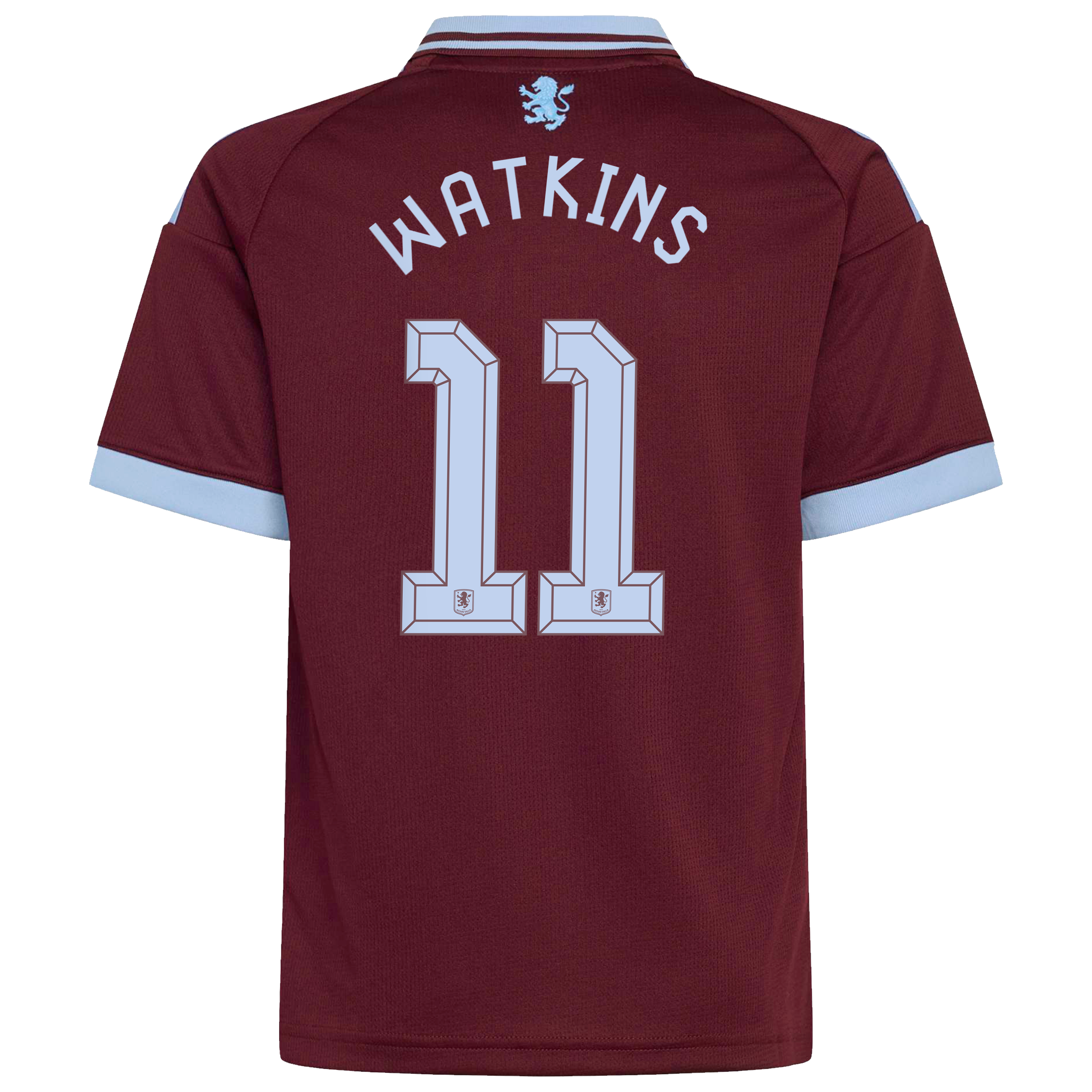 Aston Villa adidas Home Shirt 2026-27 - Kids with Watkins 11 Cup printing, , rebel_hi-res