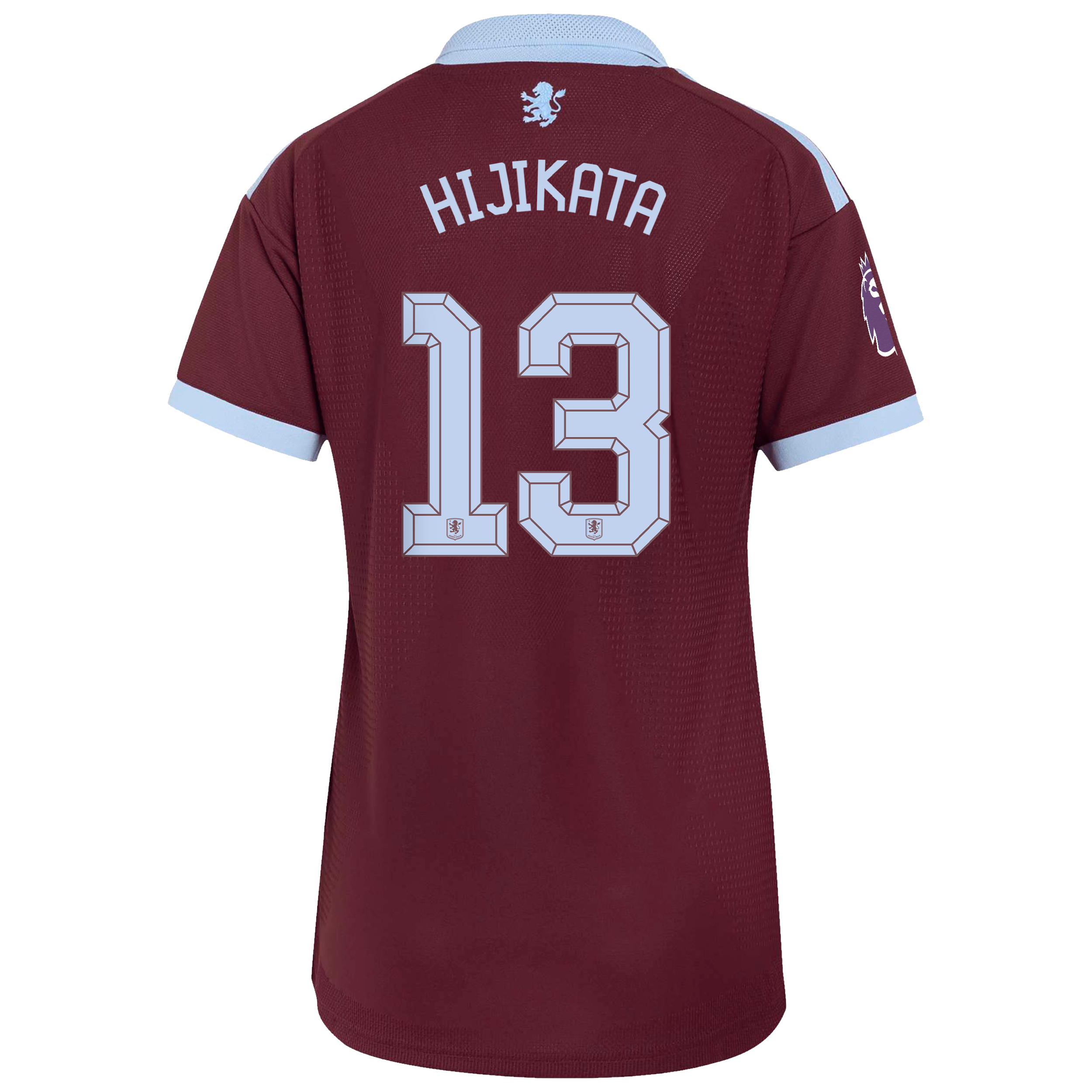 Aston Villa adidas Home Authentic Shirt 2026-27 - Womens with Hijikata 13 Cup printing, , rebel_hi-res