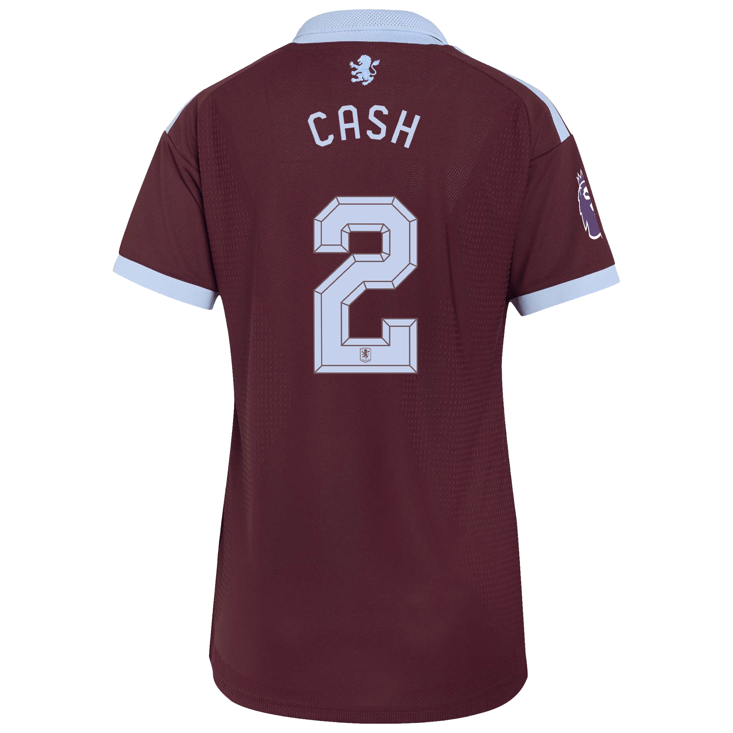 Aston Villa adidas Home Authentic Shirt 2026-27 - Womens with Cash 2 Cup printing, , rebel_hi-res