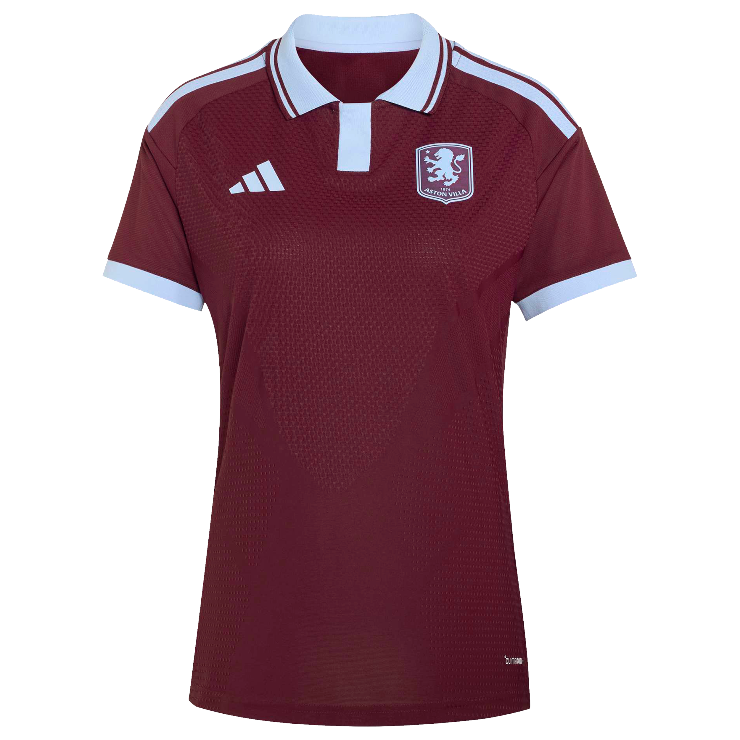 Aston Villa adidas Home Authentic Shirt 2026-27 - Womens with Kamara 8 Cup printing, , rebel_hi-res