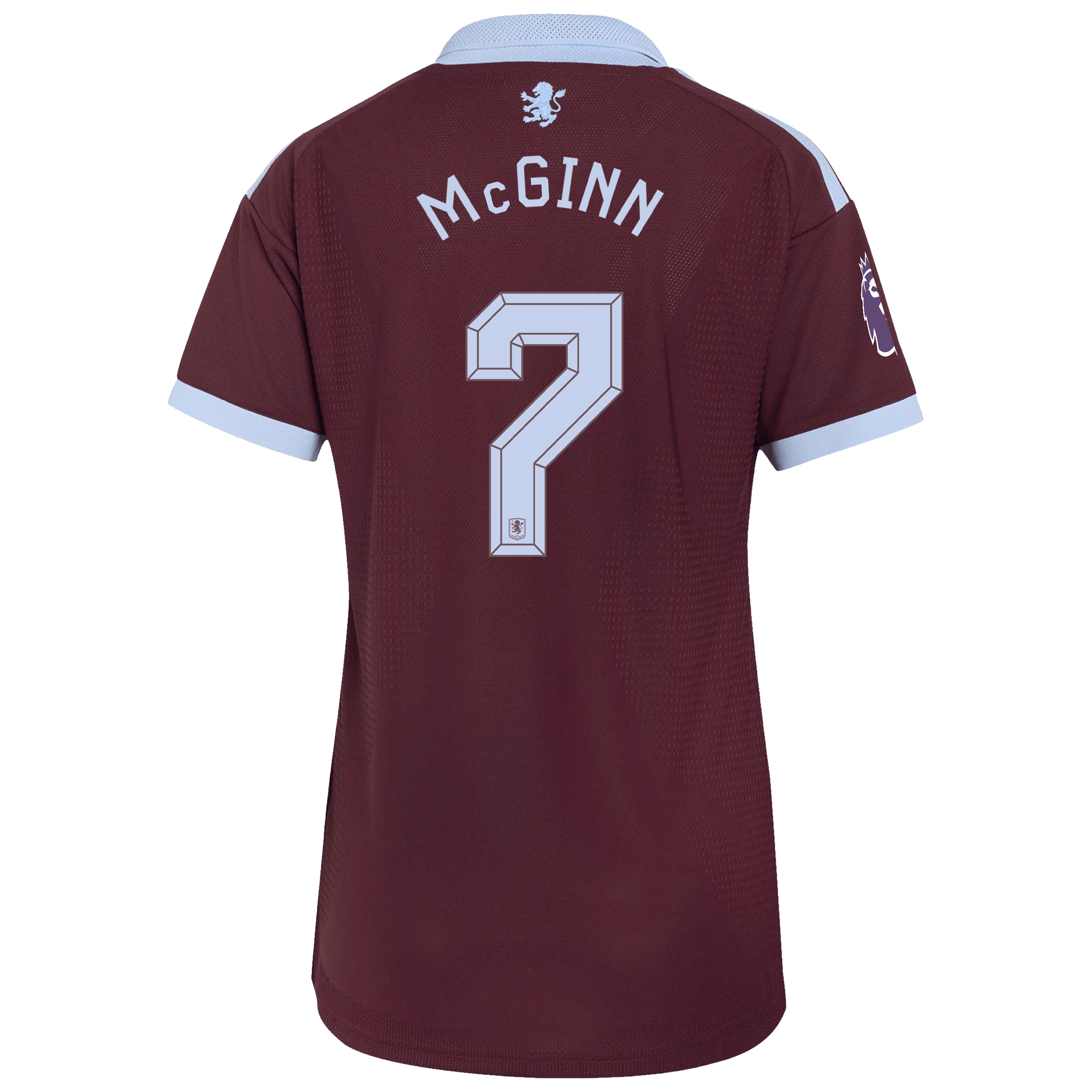 Aston Villa adidas Home Authentic Shirt 2026-27 - Womens with McGinn 7 Cup printing, , rebel_hi-res