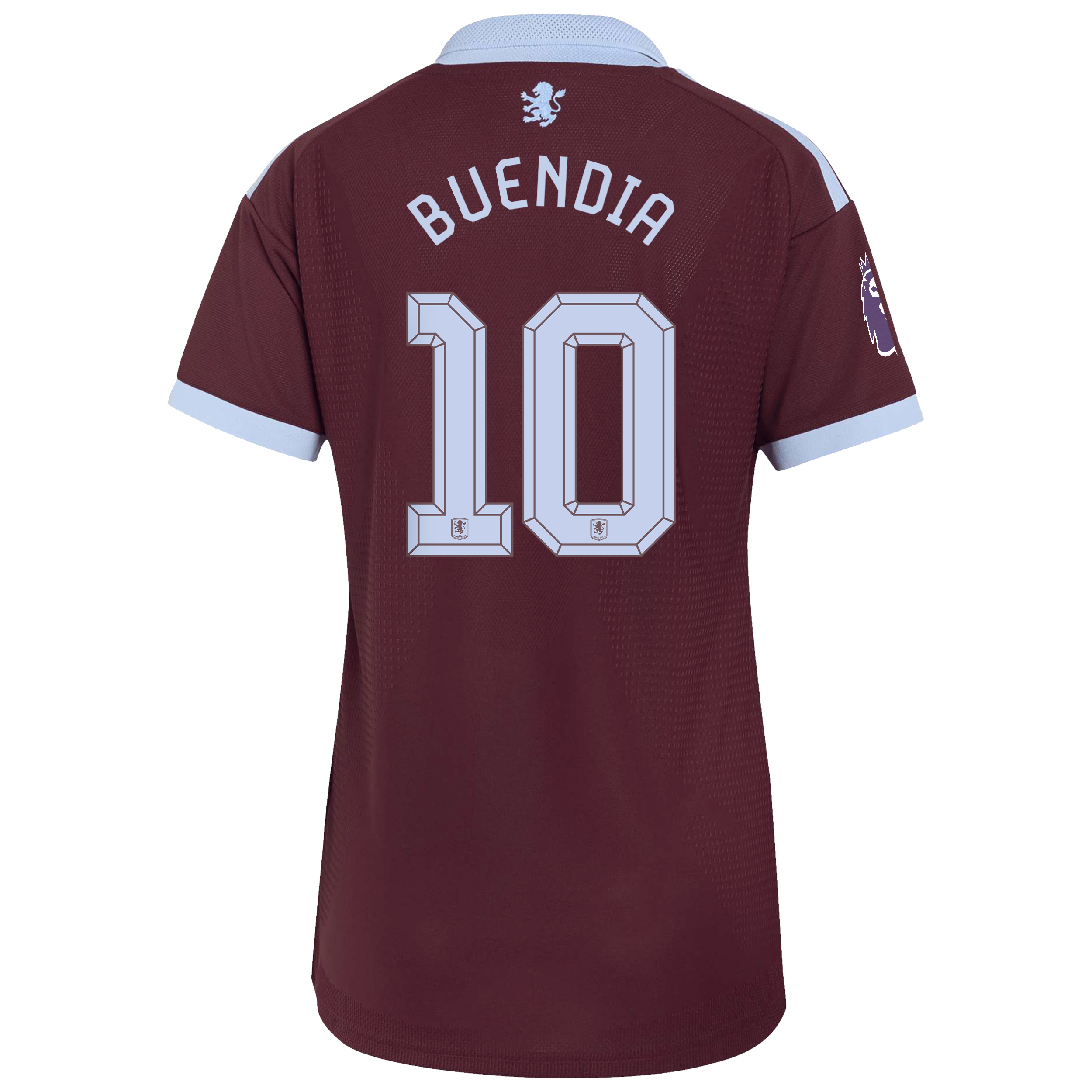 Aston Villa adidas Home Authentic Shirt 2026-27 - Womens with Buendia 10 Cup printing, , rebel_hi-res