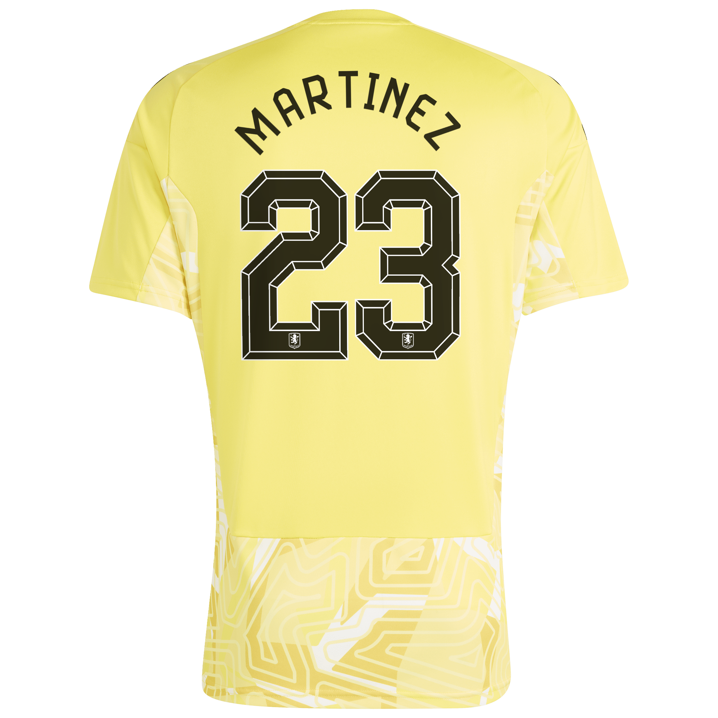 Aston Villa adidas Home Goalkeeper Shirt 2026-27 with Martinez 23 Cup printing, , rebel_hi-res