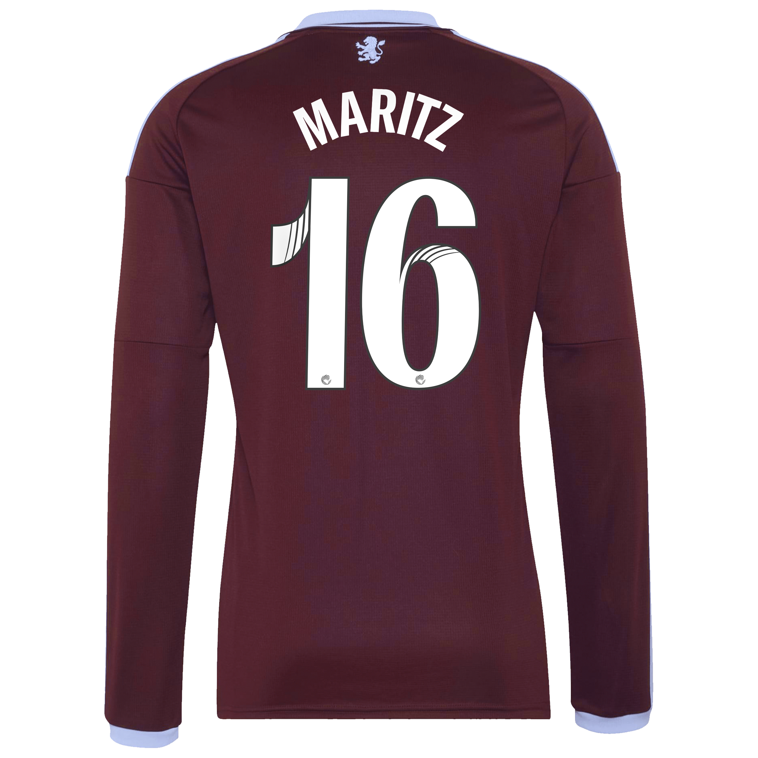 Aston Villa adidas WSL Home Shirt 2026-27 - Long Sleeve with Maritz 16 printing, , rebel_hi-res