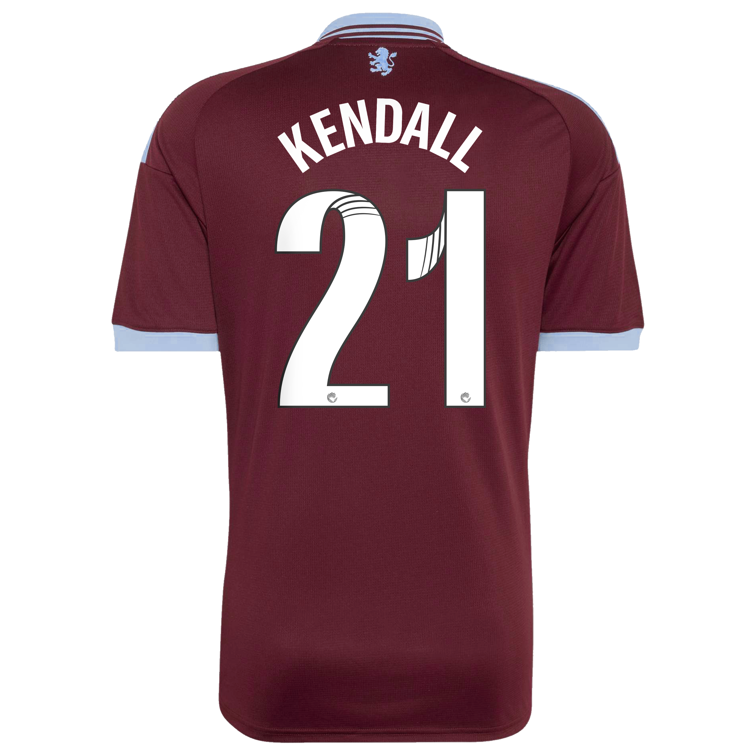 Aston Villa adidas WSL Home Shirt 2026-27 with Kendall 21 printing, , rebel_hi-res
