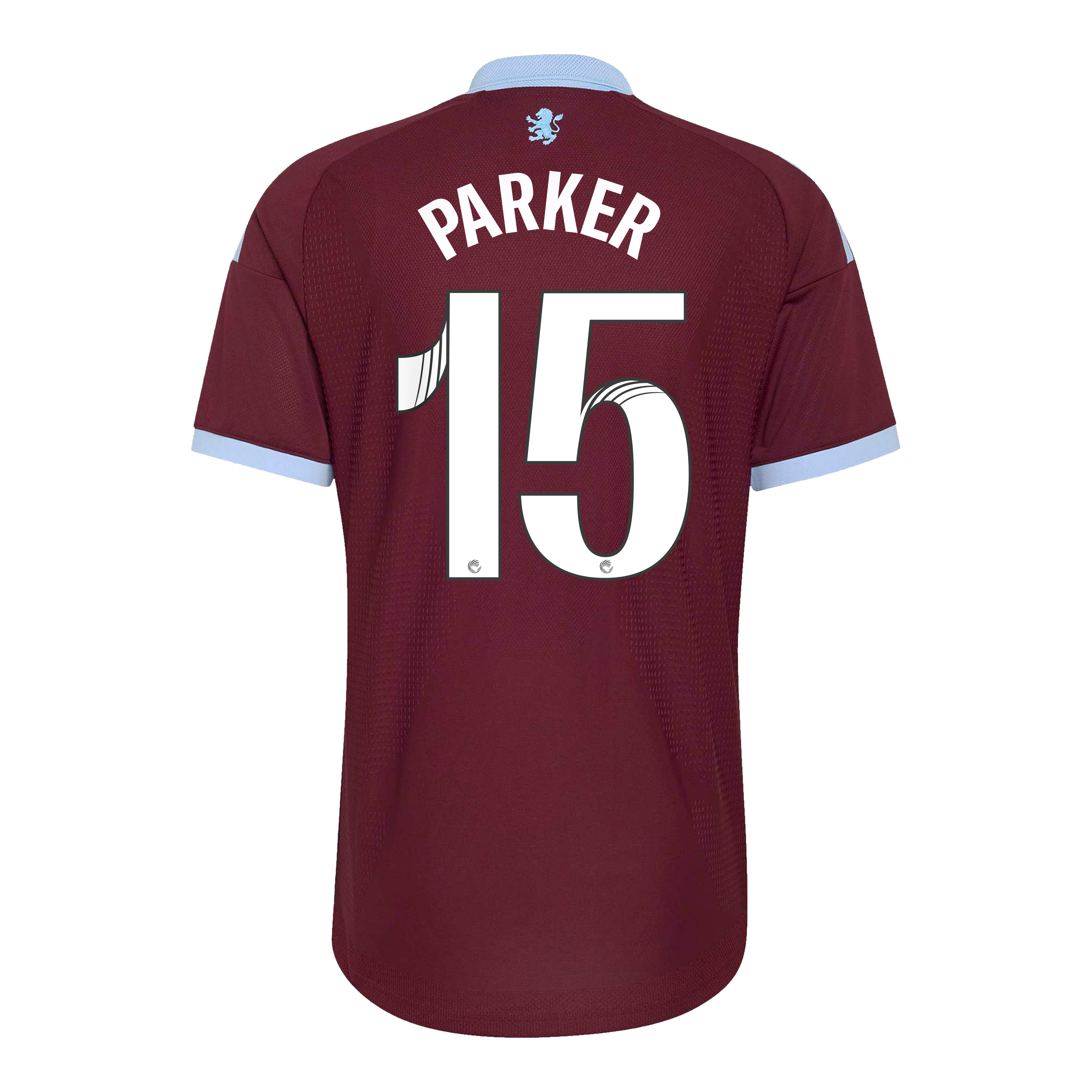 Aston Villa adidas WSL Home Authentic Shirt 2026-27 with Parker 15 printing, , rebel_hi-res