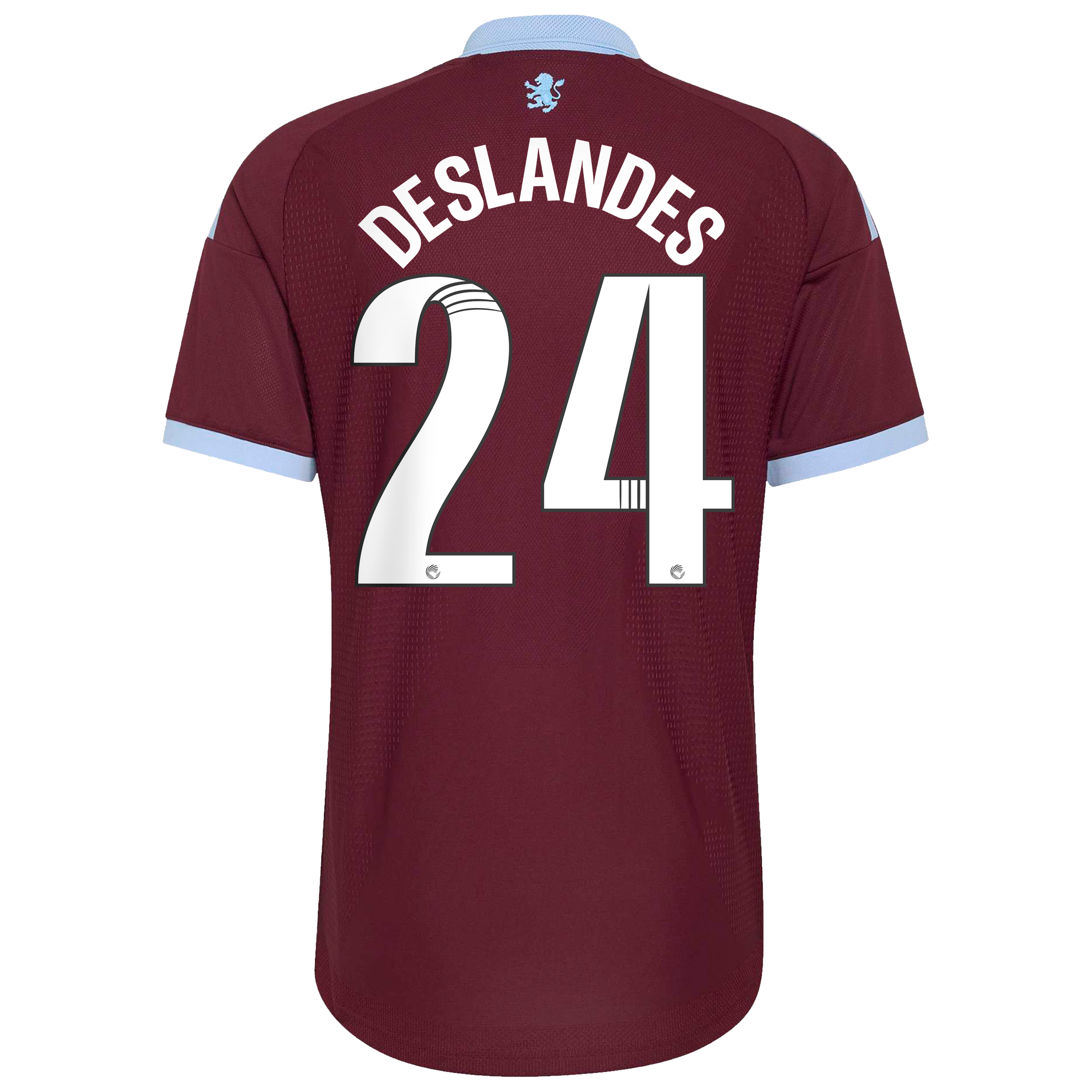 Aston Villa adidas WSL Home Authentic Shirt 2026-27 with Deslandes 24 printing, , rebel_hi-res