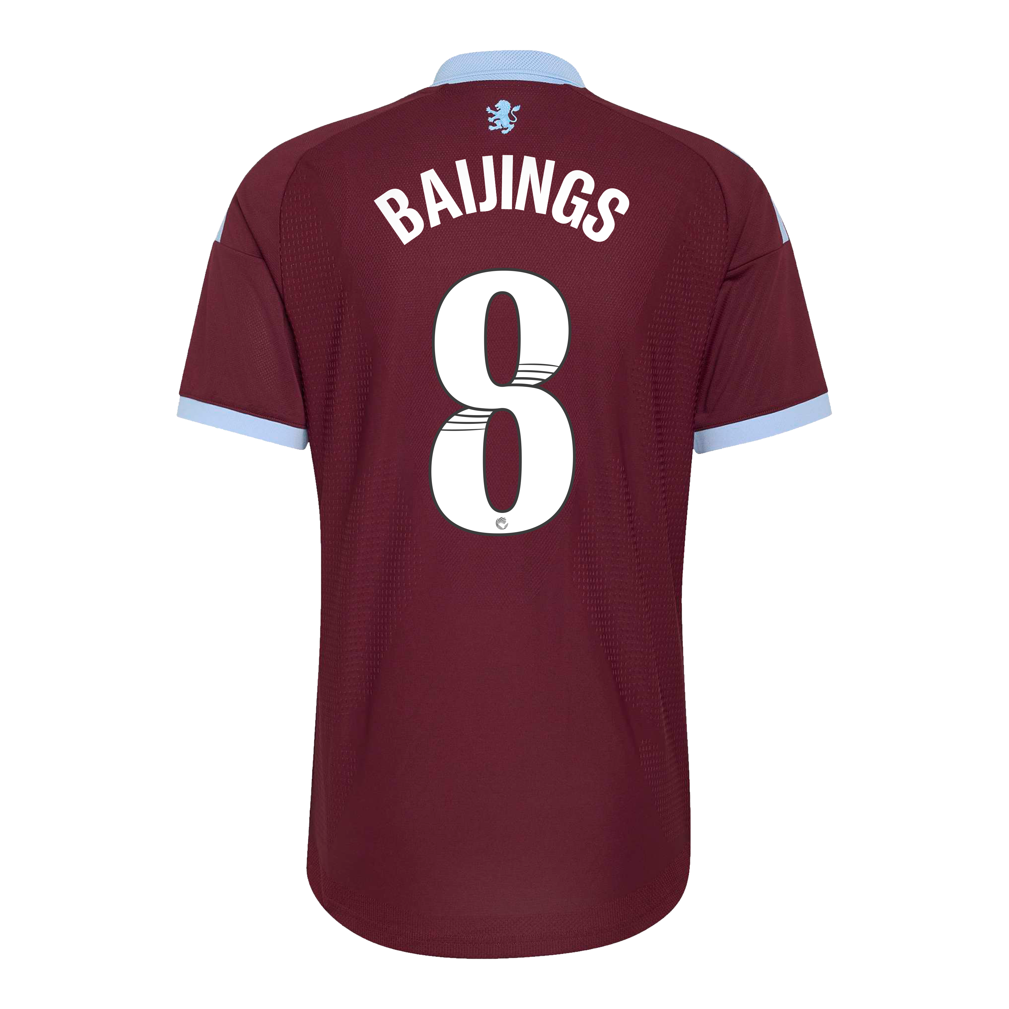 Aston Villa adidas WSL Home Authentic Shirt 2026-27 with Baijings 8 printing, , rebel_hi-res